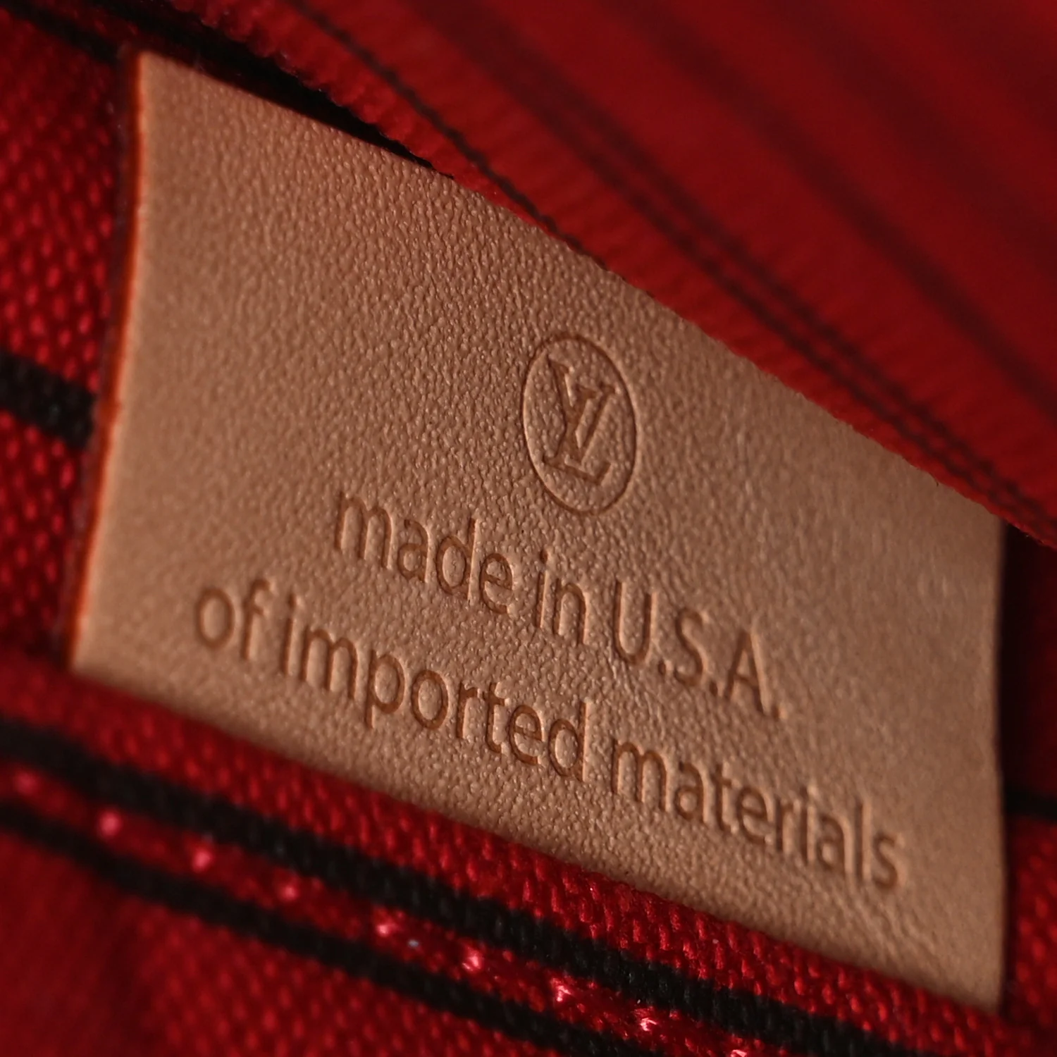 Monogram Neverfull MM GM Pochette Cherry - Image 7