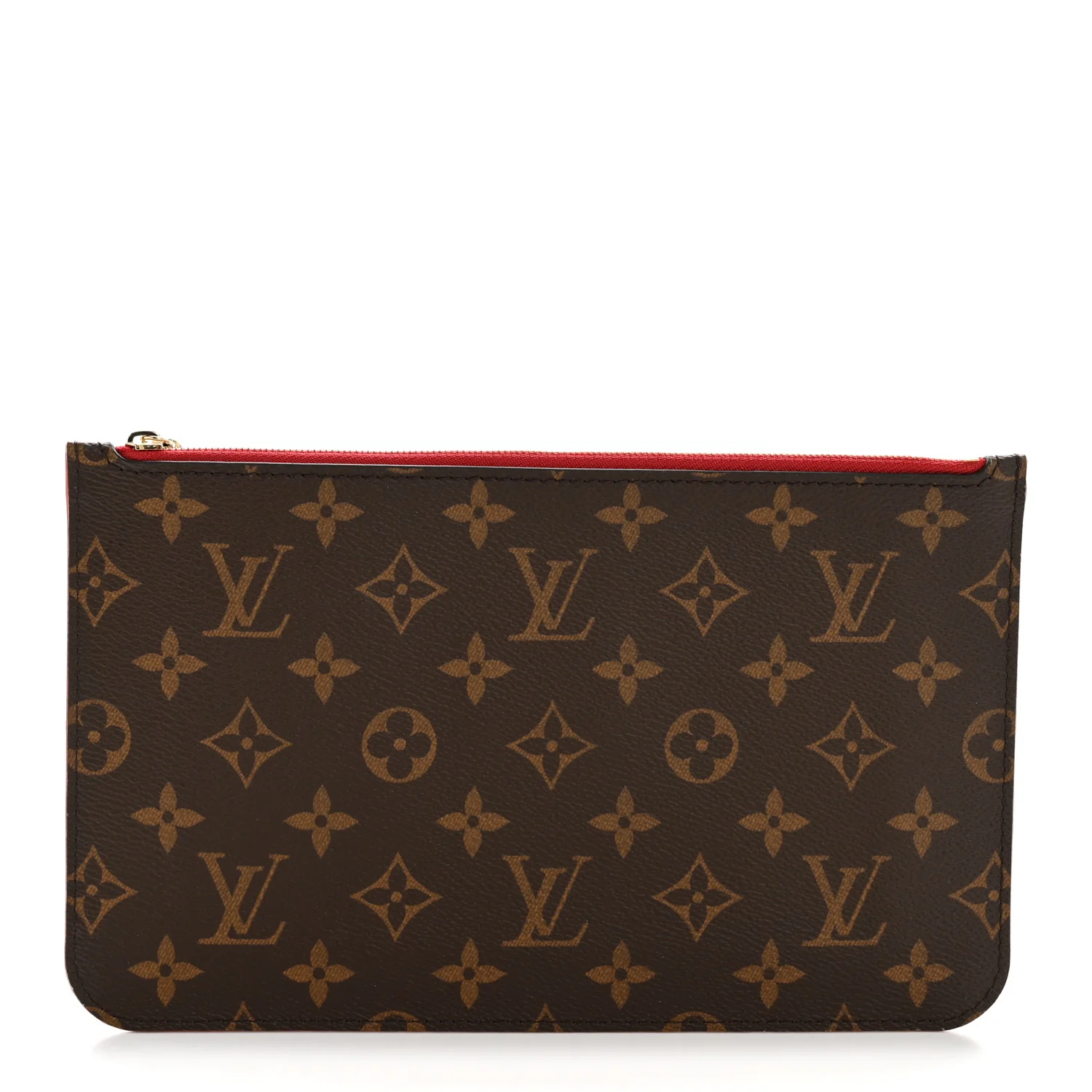 Monogram Neverfull MM GM Pochette Cherry