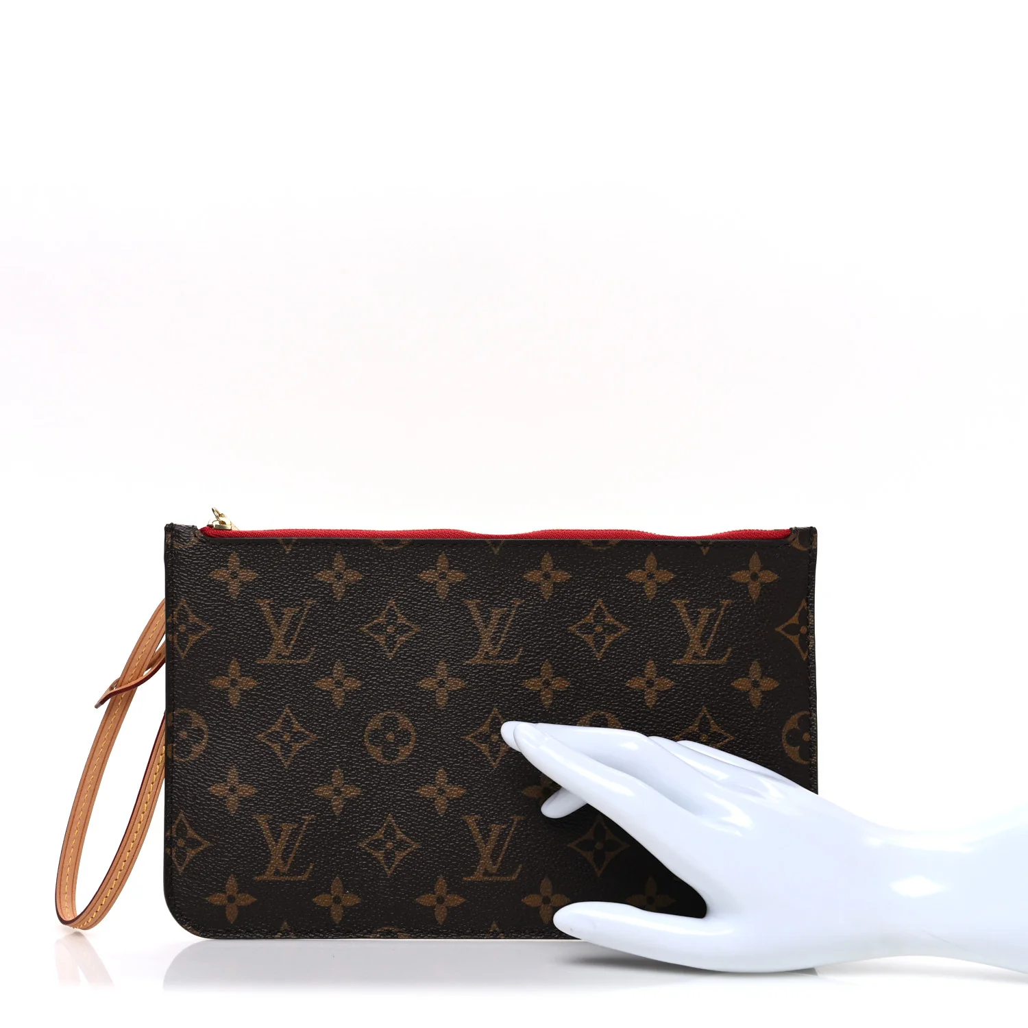 Monogram Neverfull MM GM Pochette Cherry - Image 2