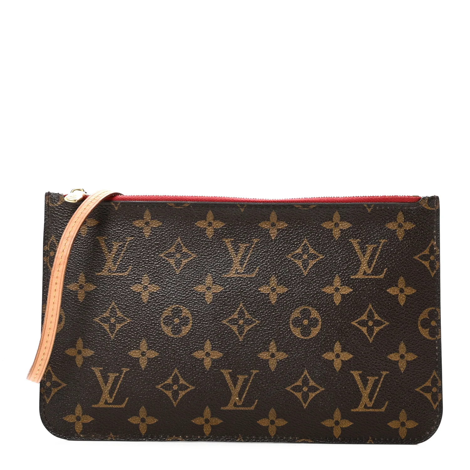 Monogram Neverfull MM GM Pochette Cherry