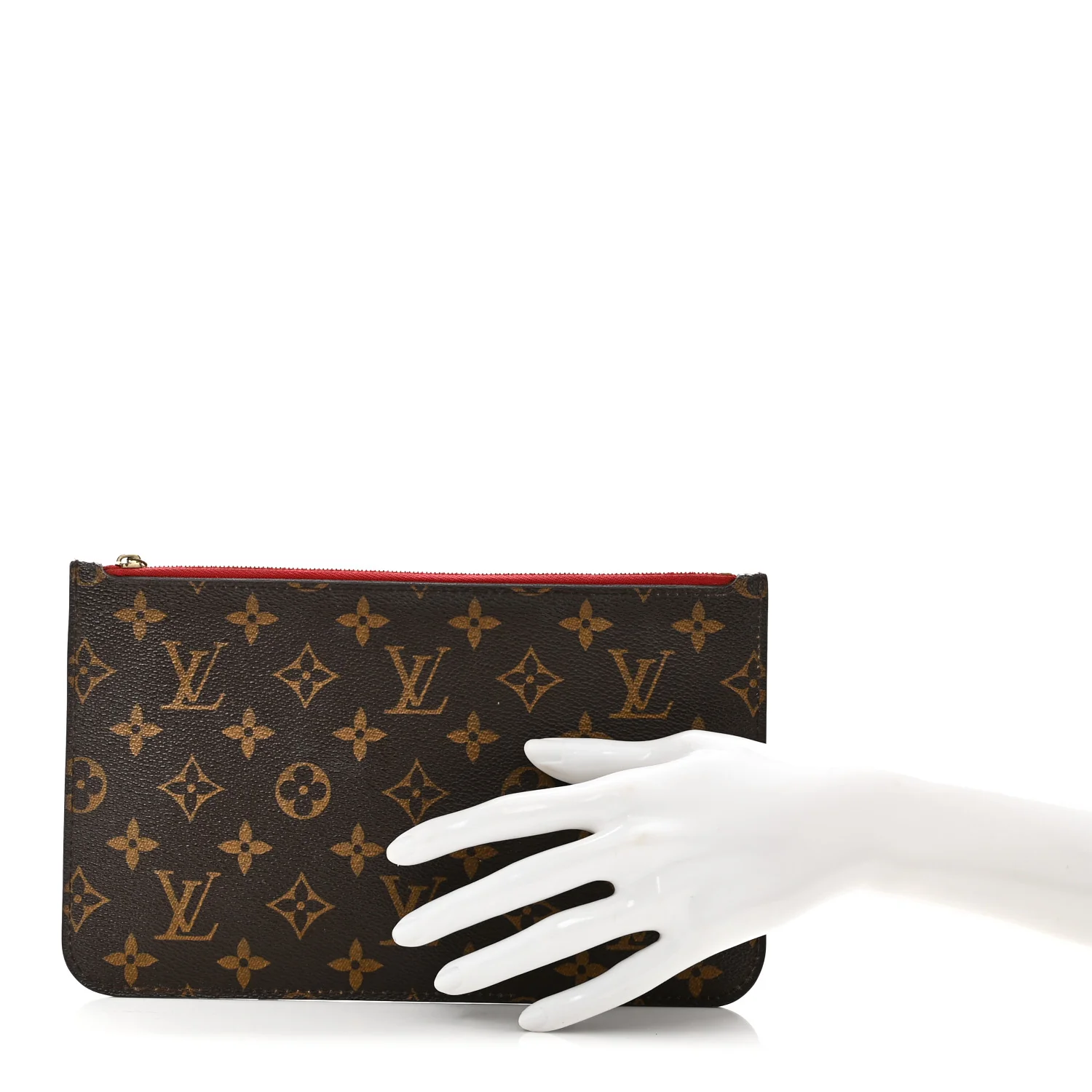 Monogram Neverfull MM GM Pochette Cherry - Image 2