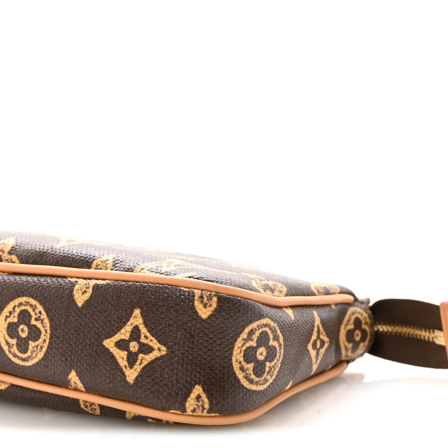 Monogram Origine Lin Pochette Accessories Dark Chocolate - Image 9
