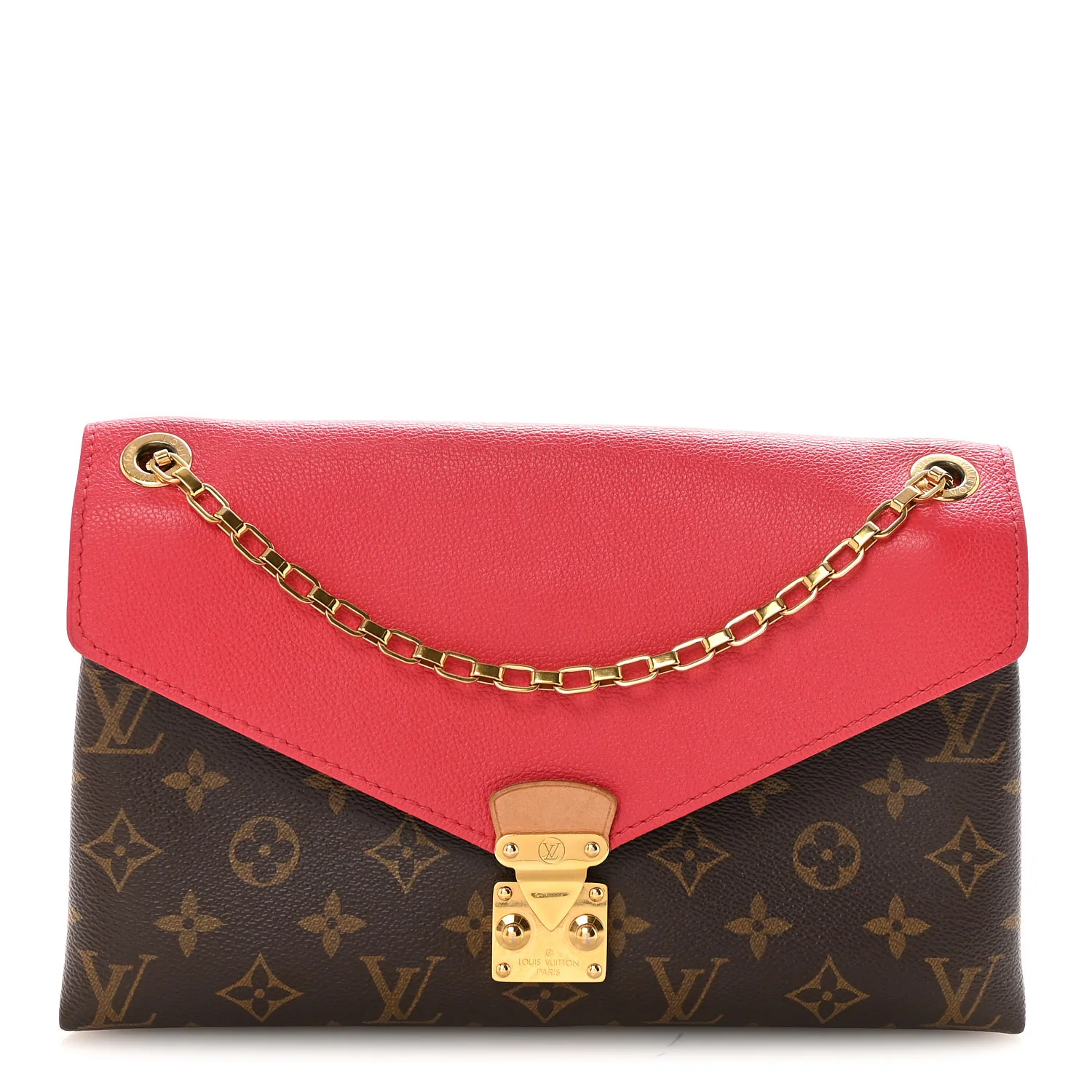 Monogram Pallas Chain Poppy