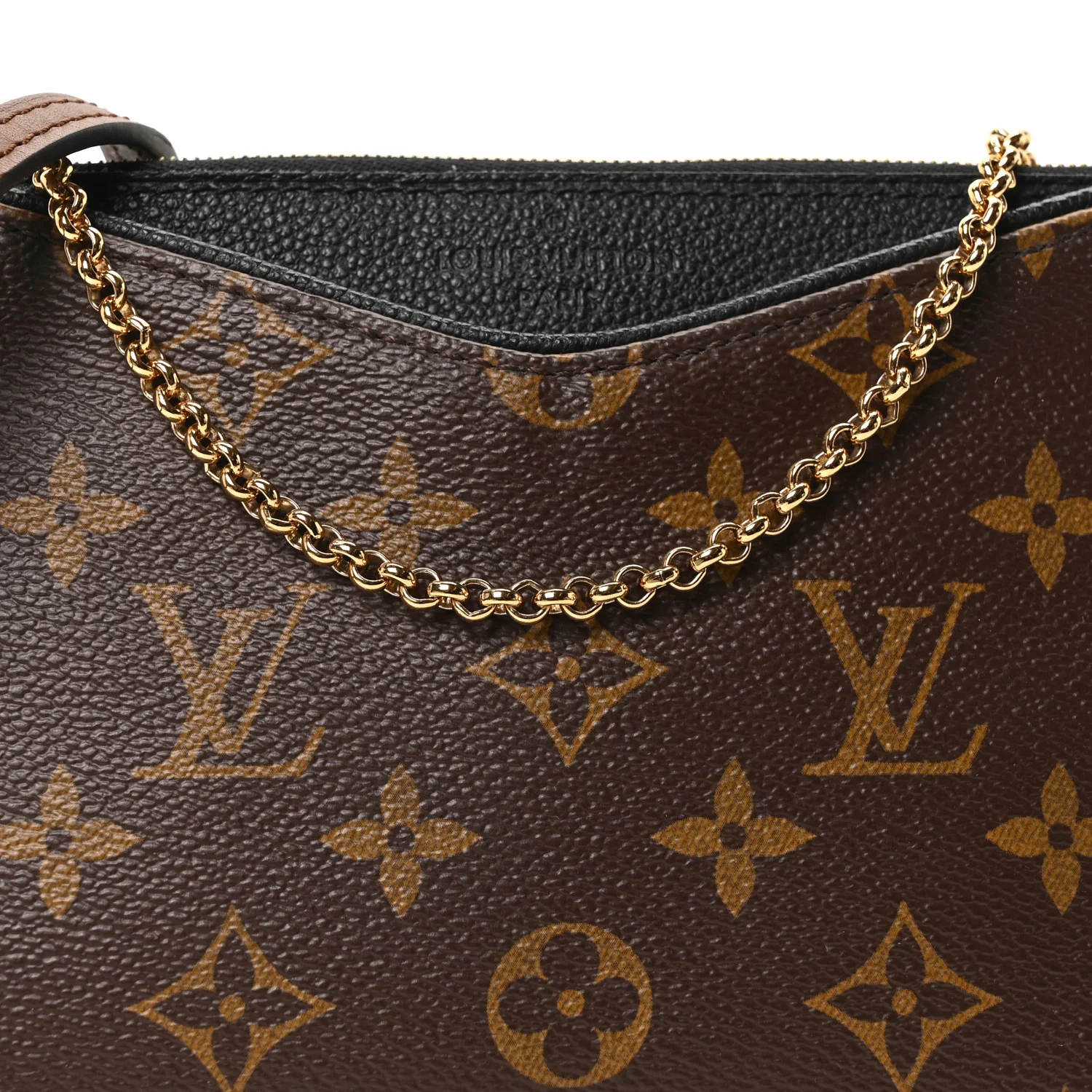 Monogram Pallas Clutch Black - Image 7