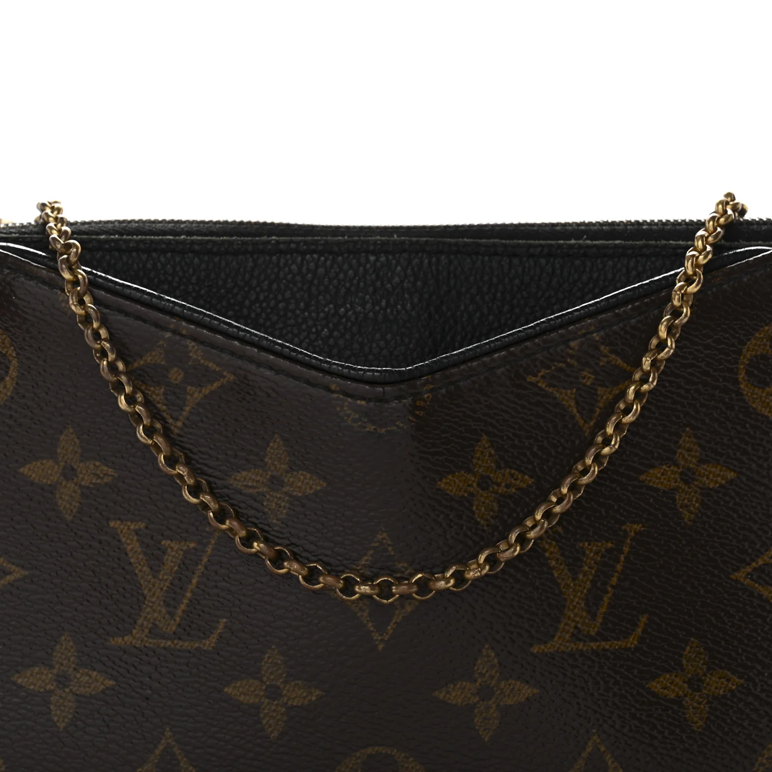 Monogram Pallas Clutch Black - Image 8