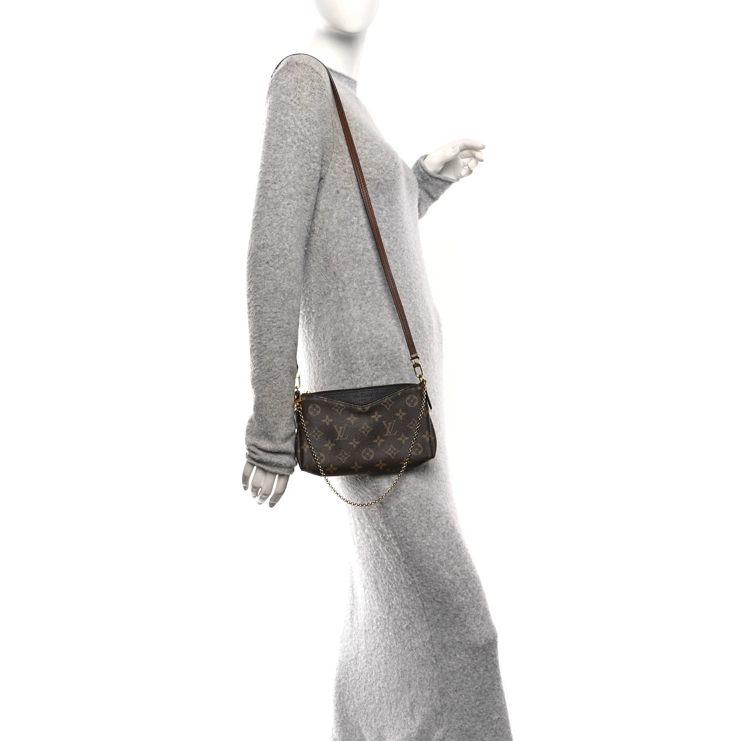 Monogram Pallas Clutch Black - Image 2