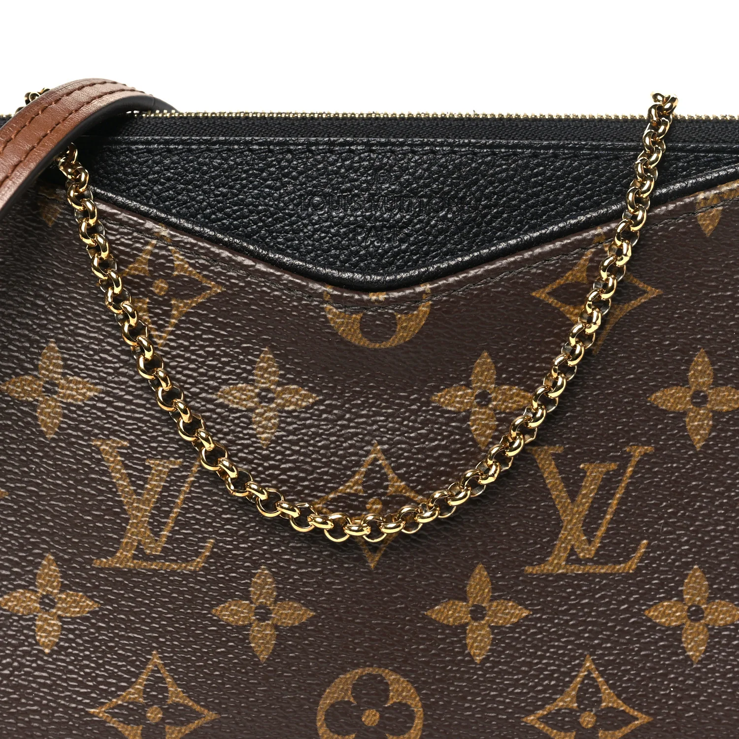 Monogram Pallas Clutch Black - Image 7
