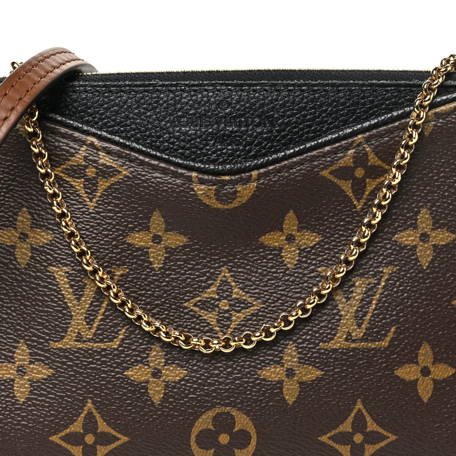 Monogram Pallas Clutch Black - Image 7