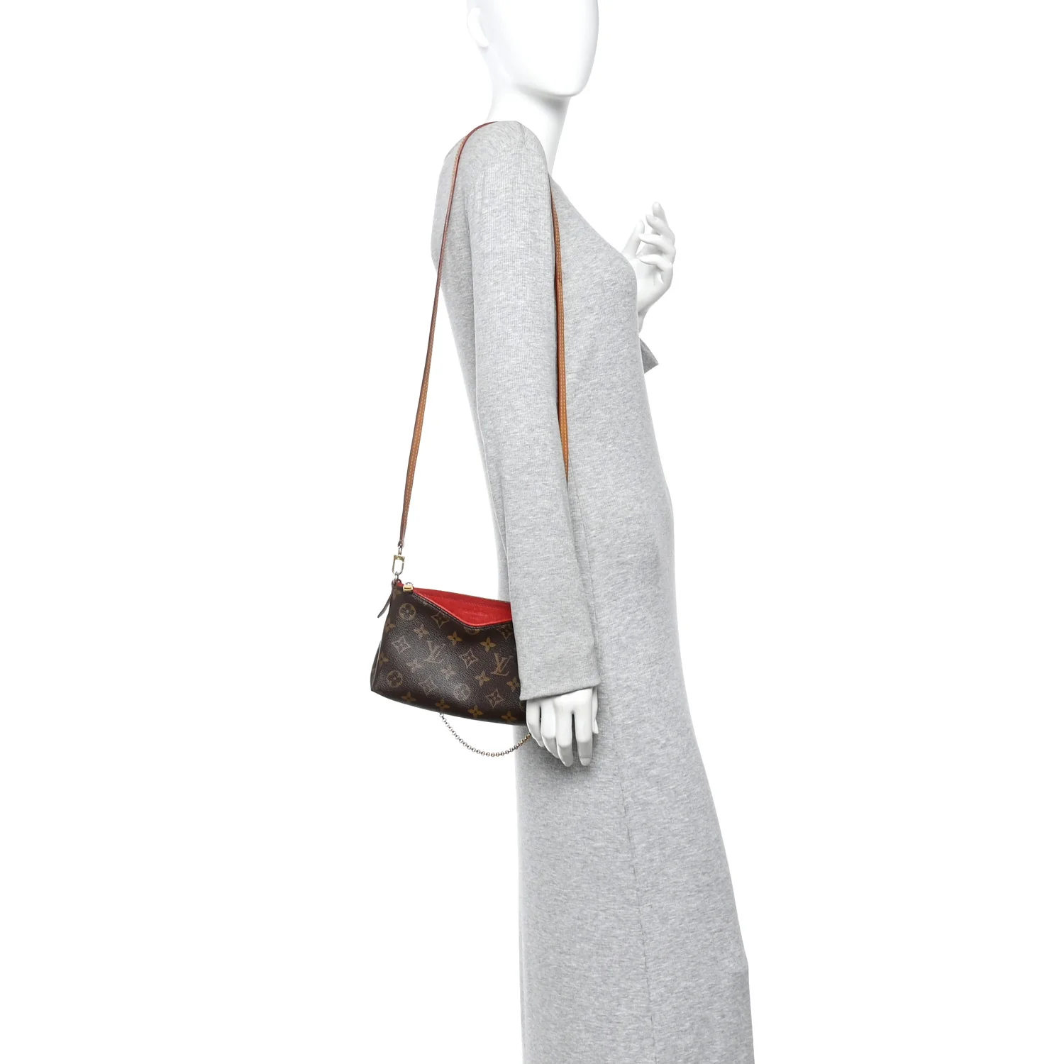 Monogram Pallas Clutch Cherry - Image 2
