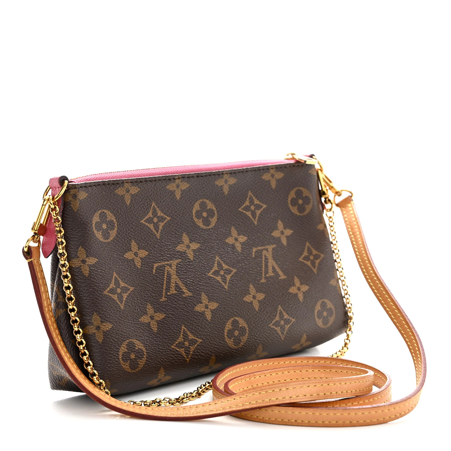 Monogram Pallas Clutch Rose Fizzy - Image 3