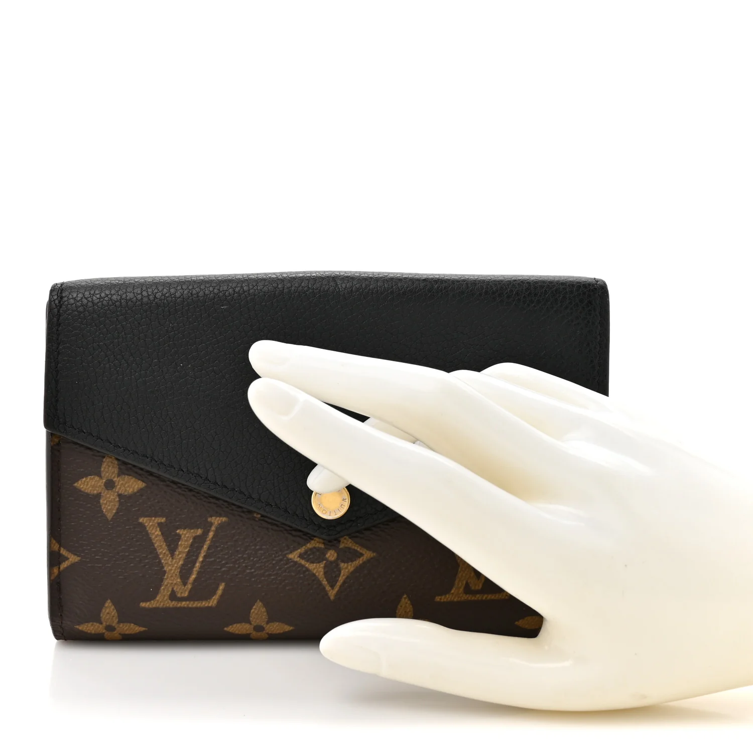 Monogram Pallas Compact Wallet Black - Image 2