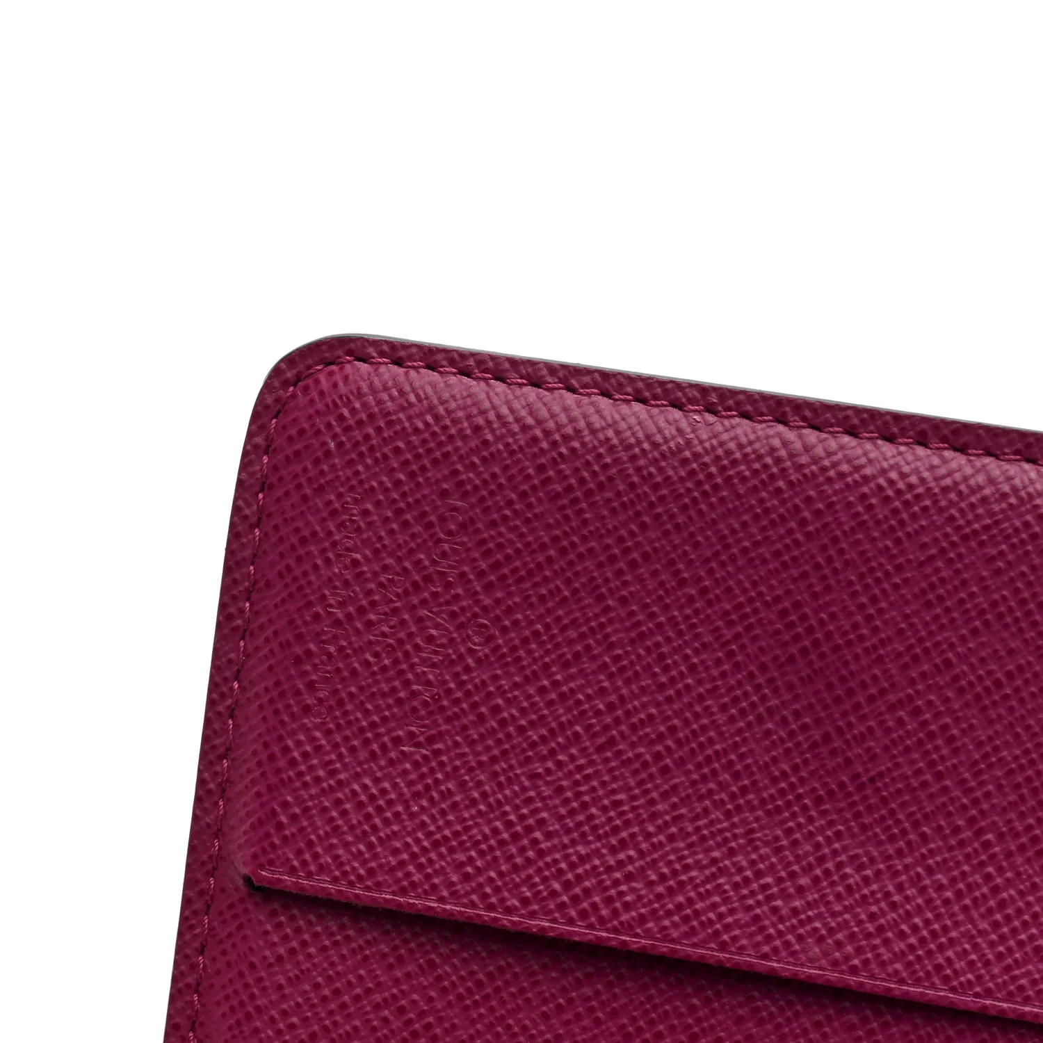Monogram Perforated Compact Zipped Wallet Fuchsia - Image 6