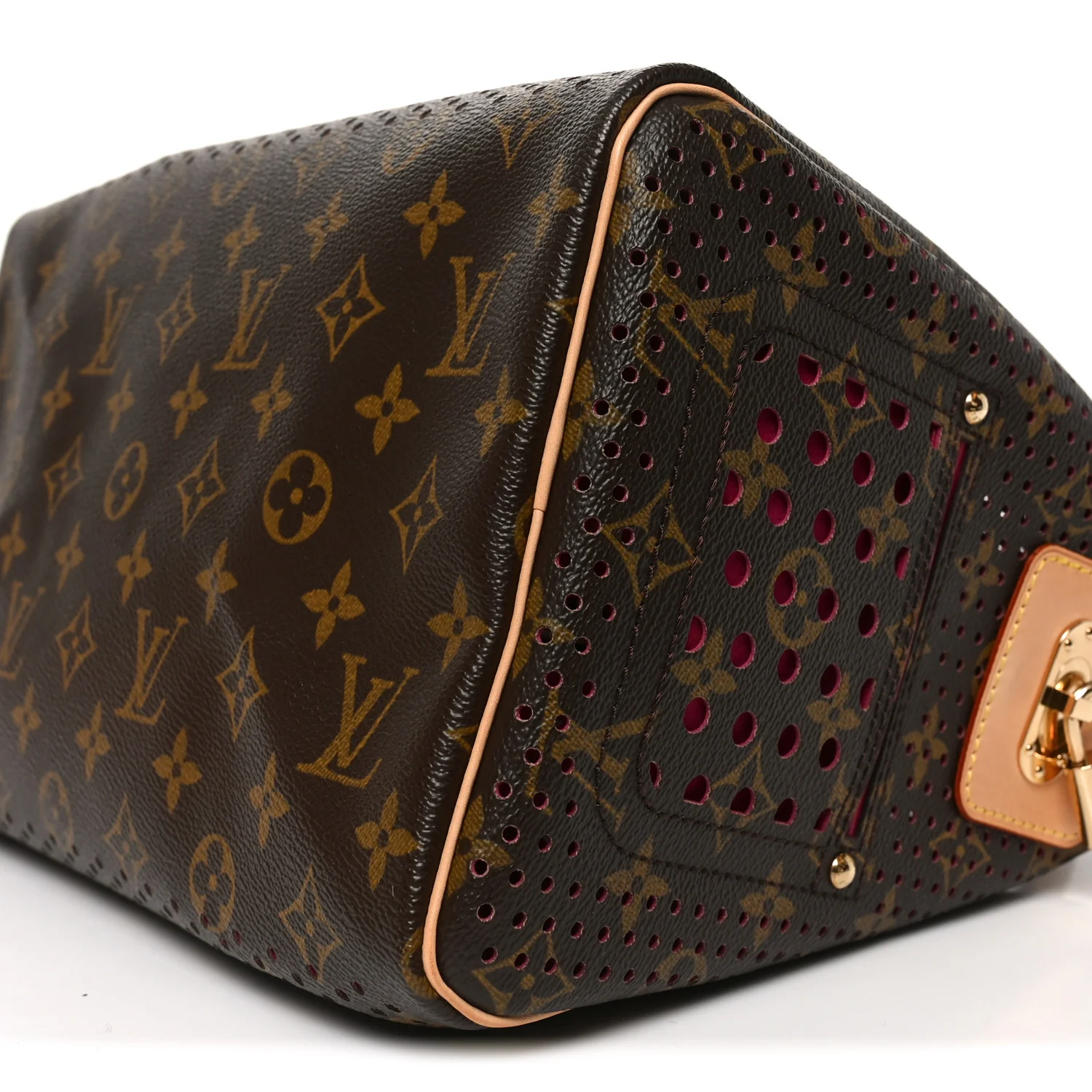 Monogram Perforated Speedy 30 Fuchsia - Image 9