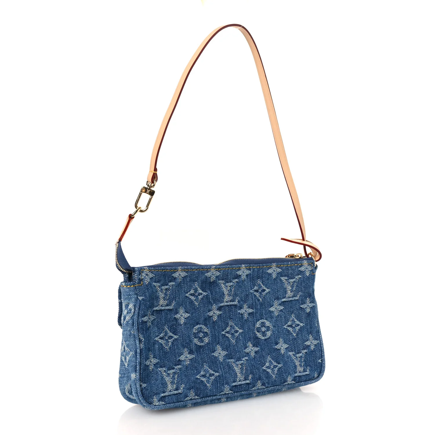 Monogram Pochette Accessories Cargo Blue Denim - Image 3
