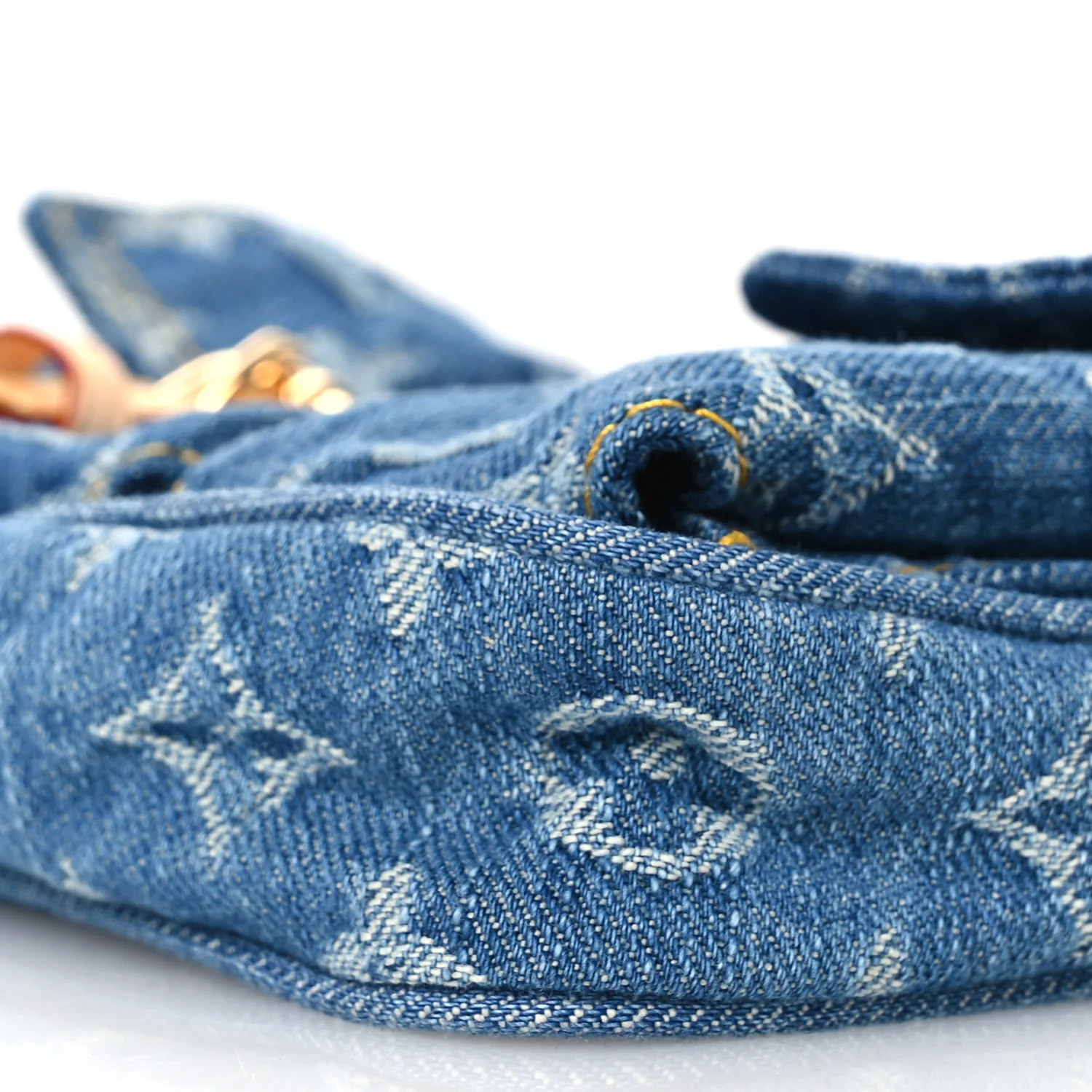 Monogram Pochette Accessories Cargo Blue Denim - Image 9