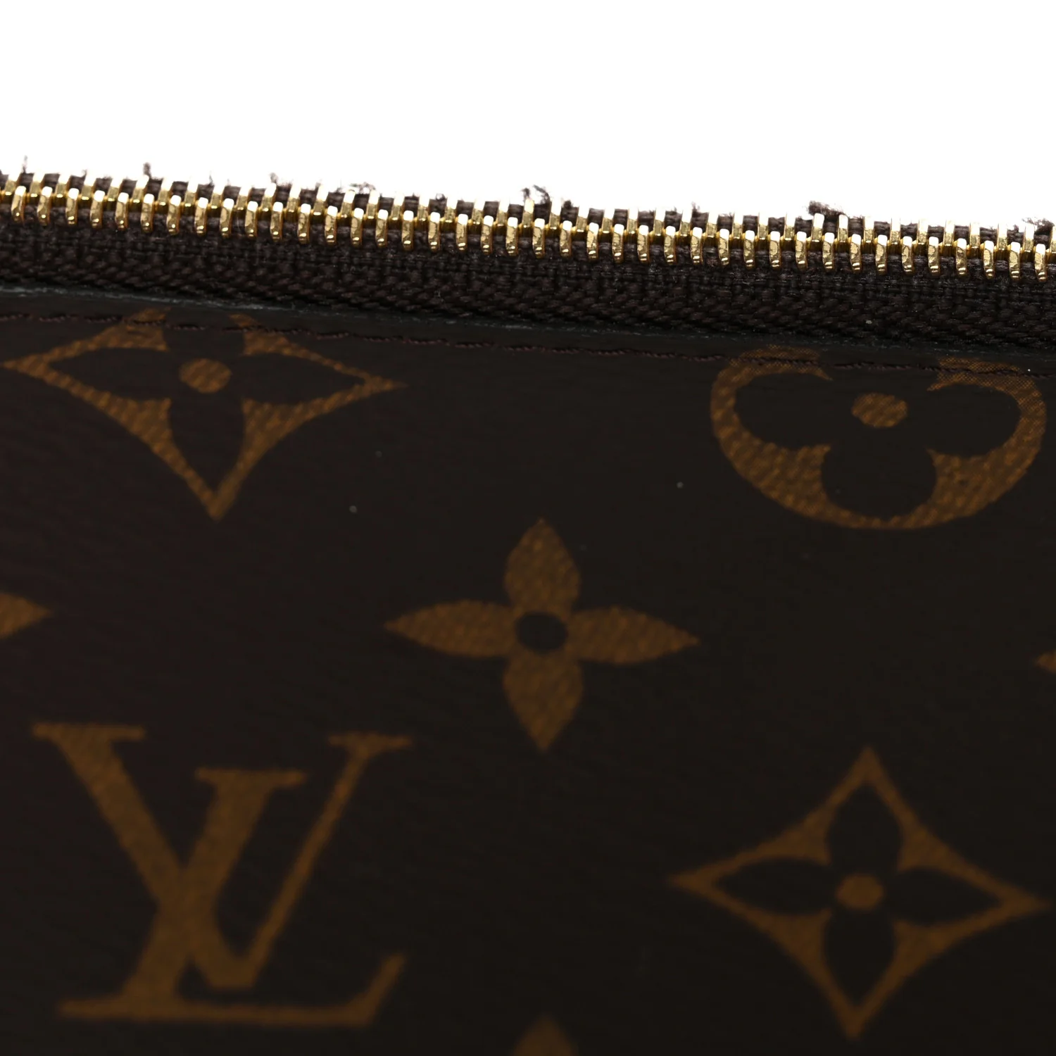 Monogram Pochette Felicie Chain Wallet Fuchsia - Image 14