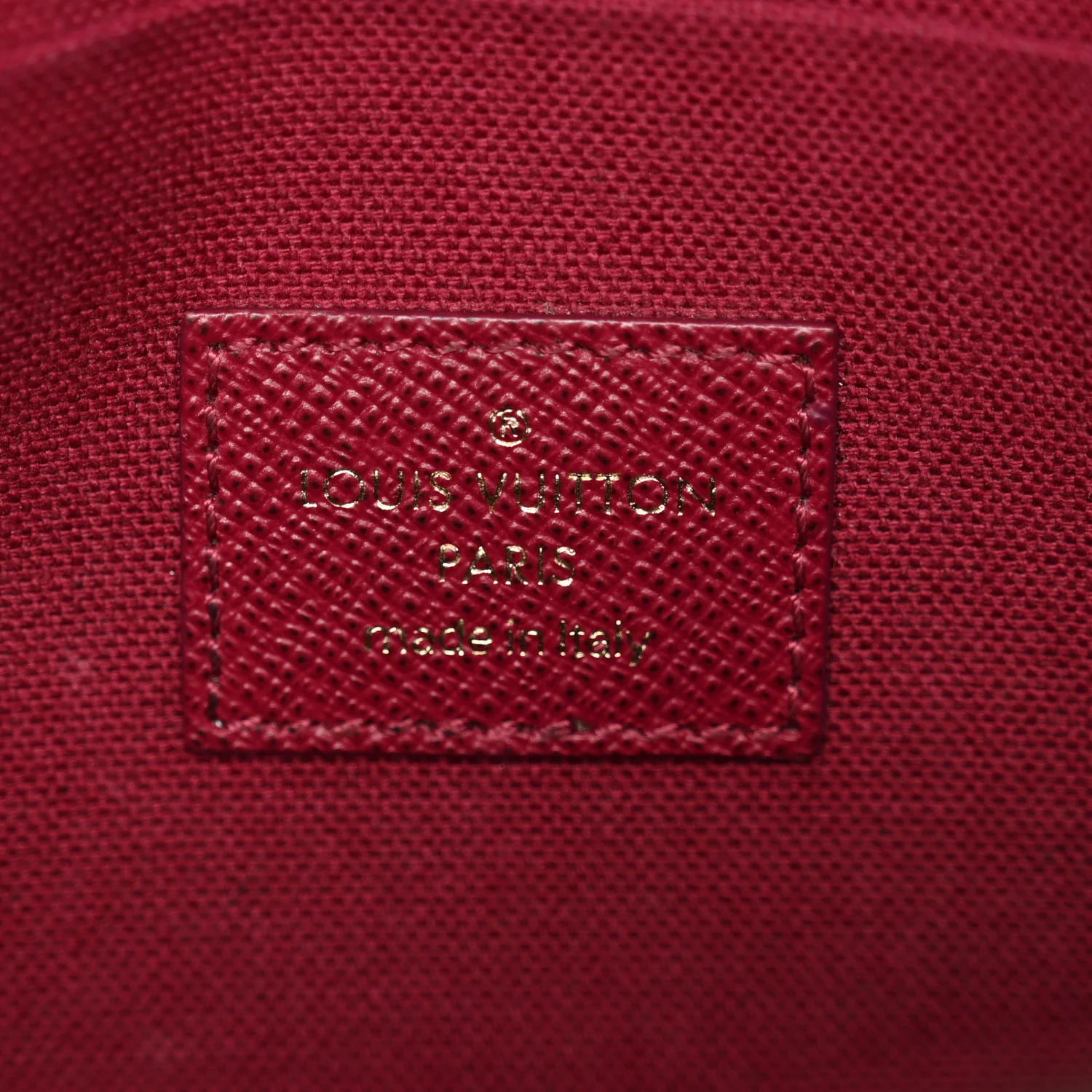 Monogram Pochette Felicie Chain Wallet Fuchsia - Image 7