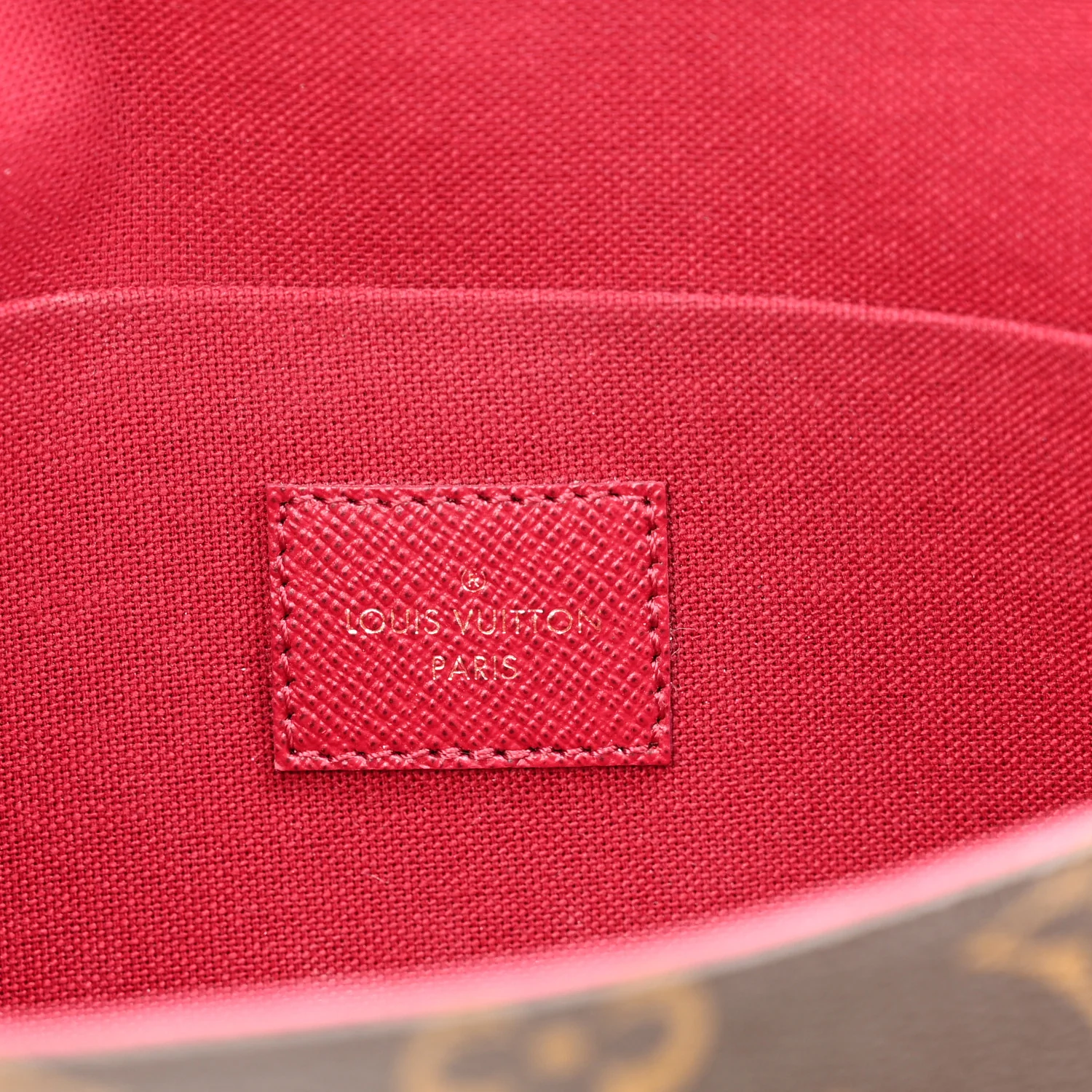 Monogram Pochette Felicie Chain Wallet Fuchsia - Image 7