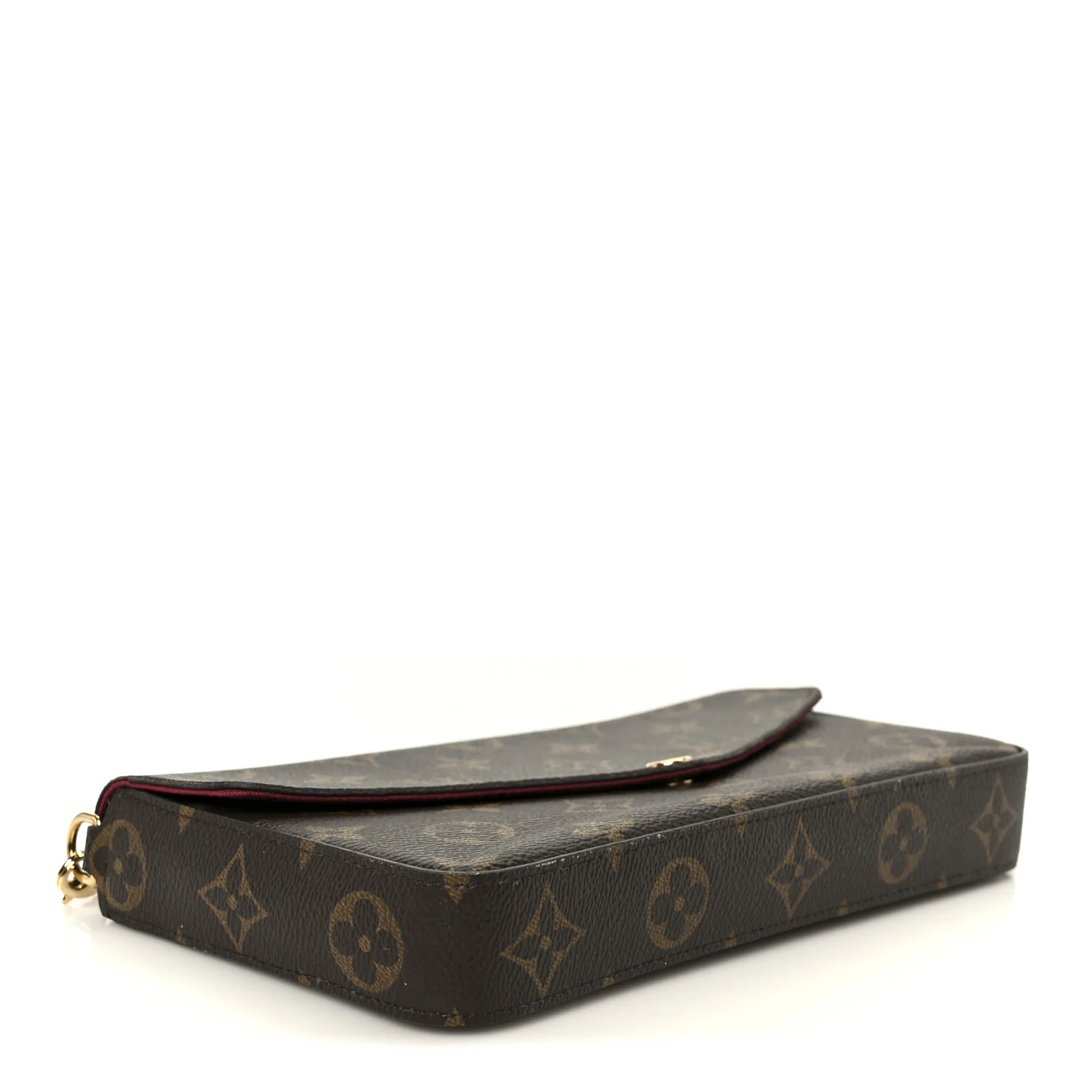 Monogram Pochette Felicie Chain Wallet Fuchsia - Image 5