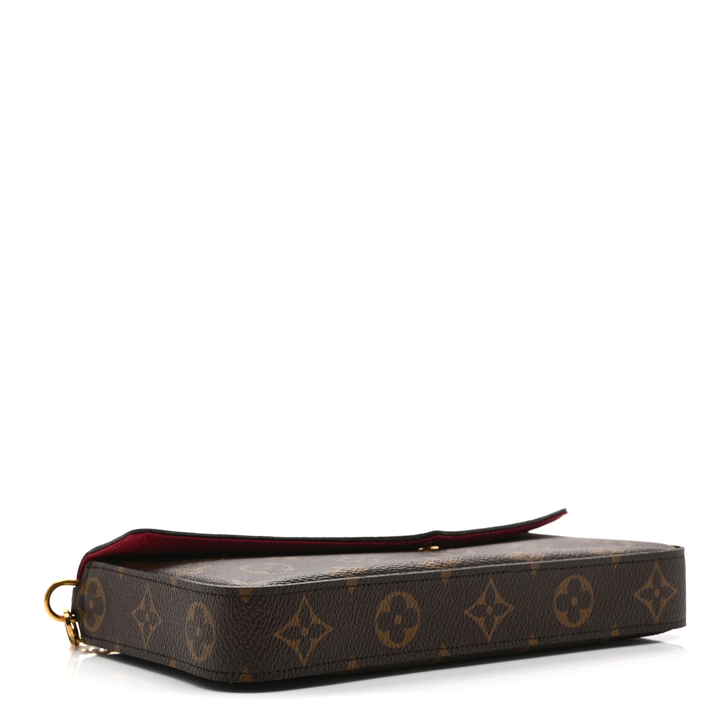 Monogram Pochette Felicie Chain Wallet Fuchsia - Image 5