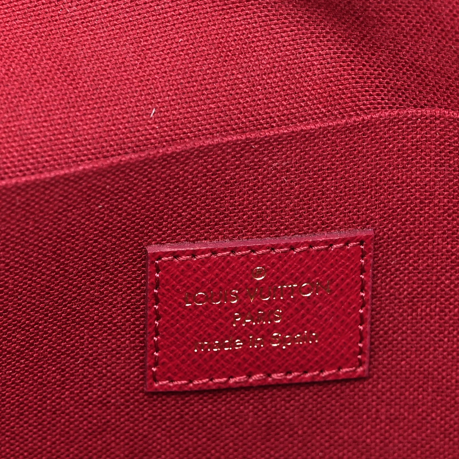 Monogram Pochette Felicie Chain Wallet Fuchsia - Image 7