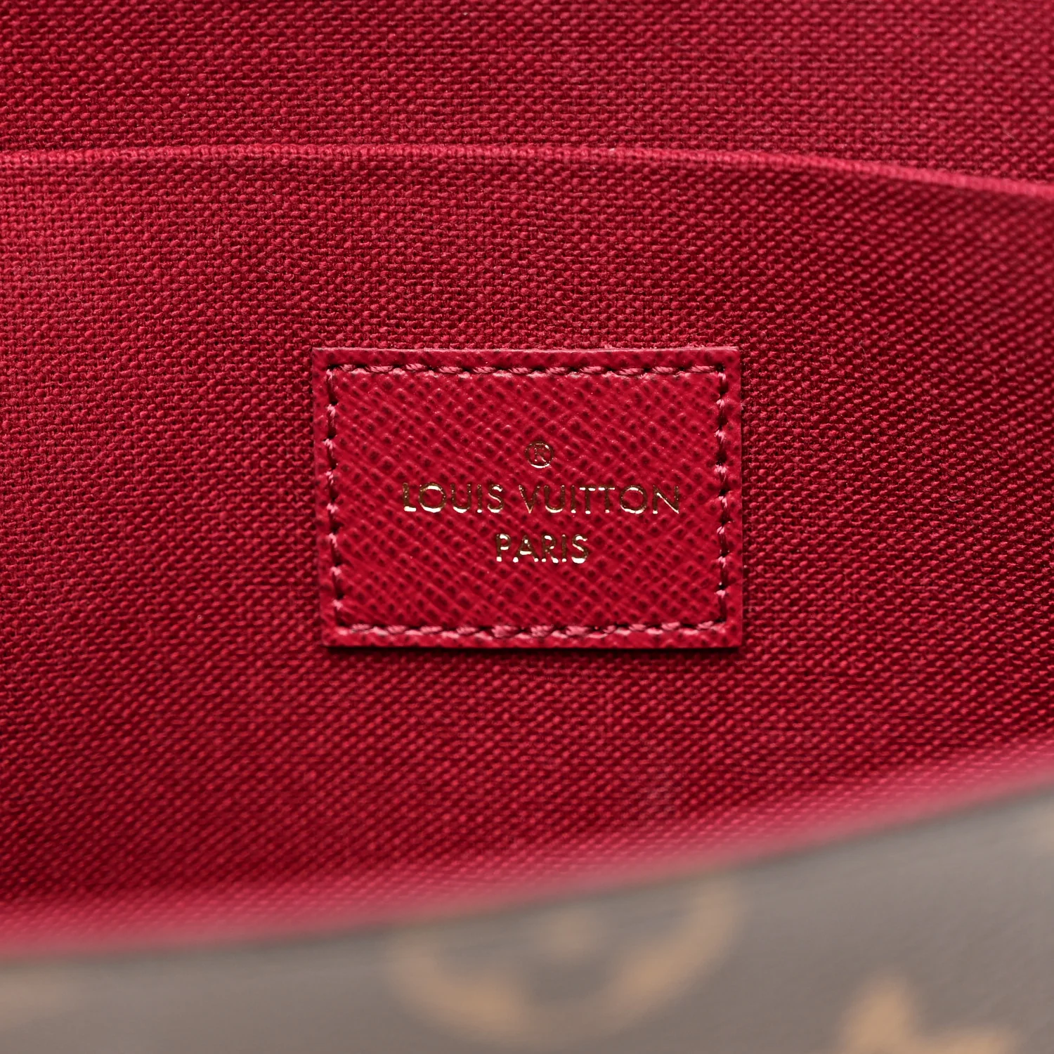 Monogram Pochette Felicie Chain Wallet Fuchsia - Image 7