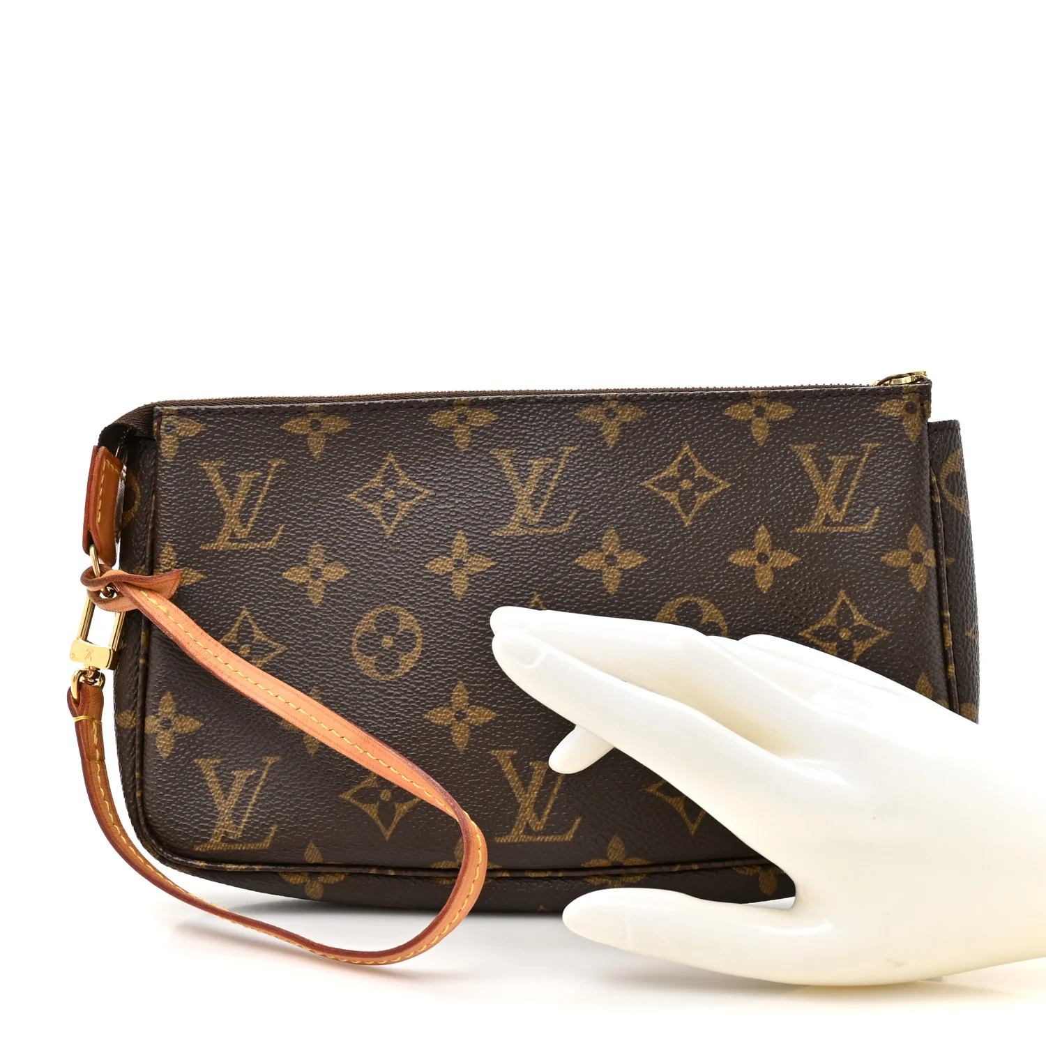 Monogram Pochette Wristlet - Image 2