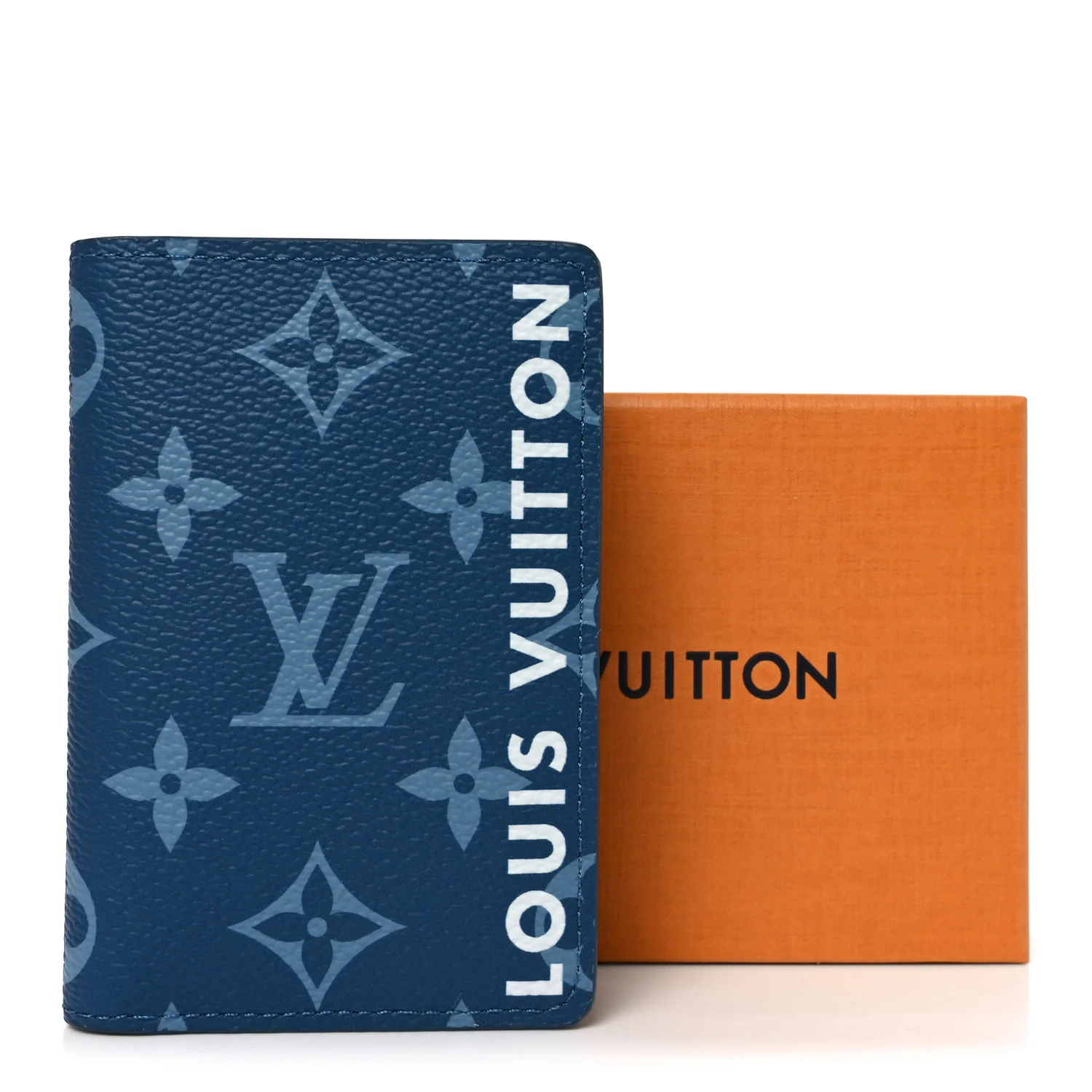 Monogram Pocket Organizer NM Atlantic Blue - Image 7