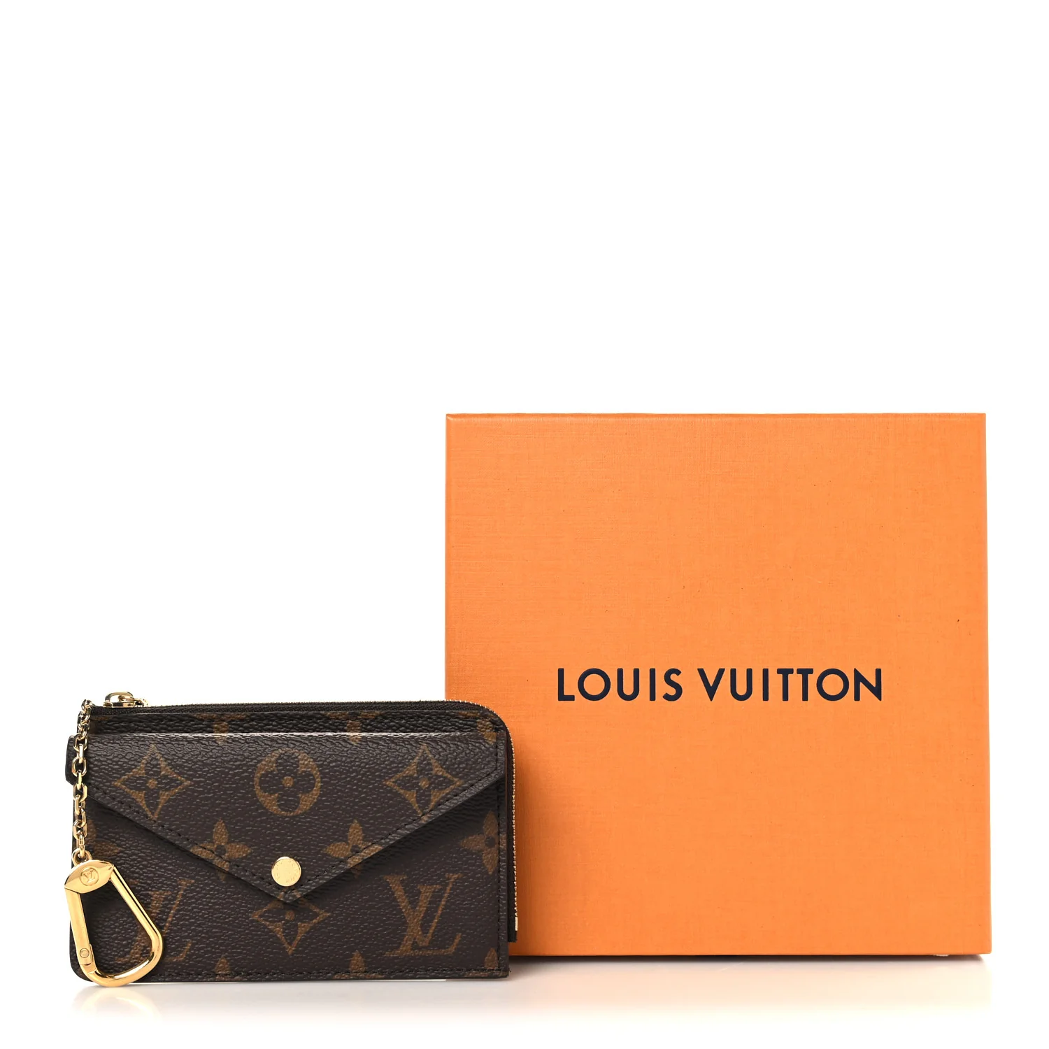 Monogram Recto Verso Card Holder Black - Image 7