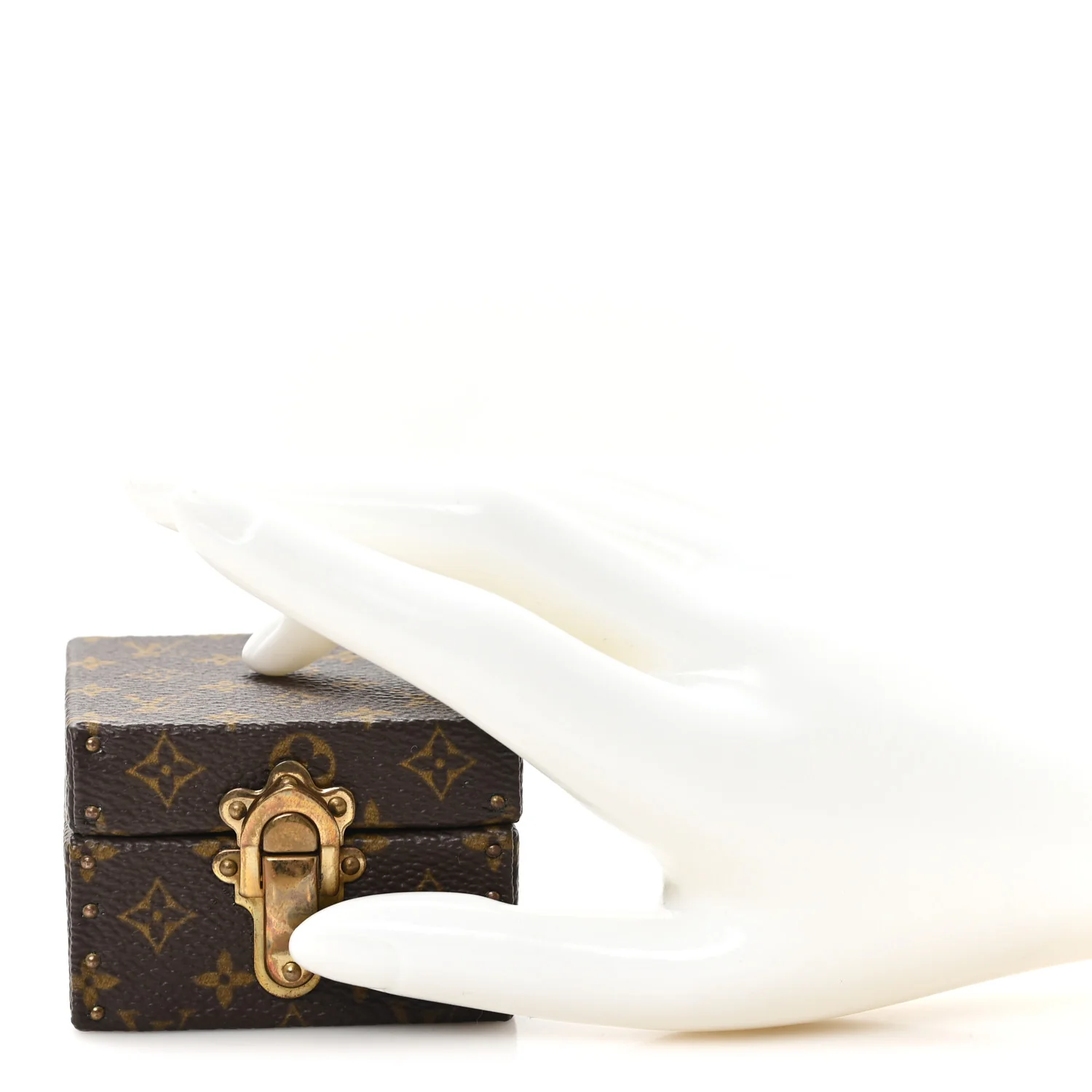 Monogram Ring Box Mini Trunk Case - Image 2