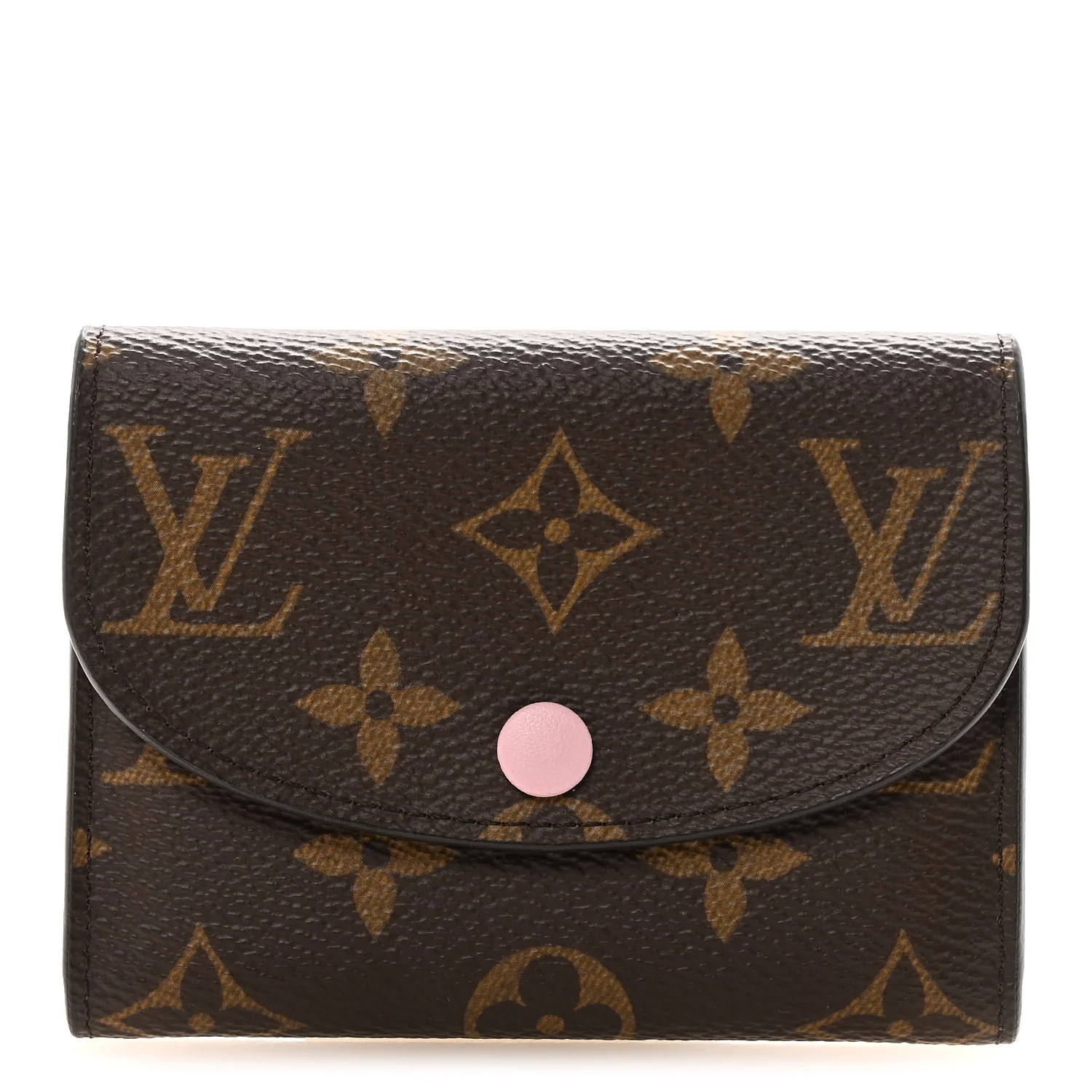 Monogram Rosalie Coin Purse Rose Ballerine