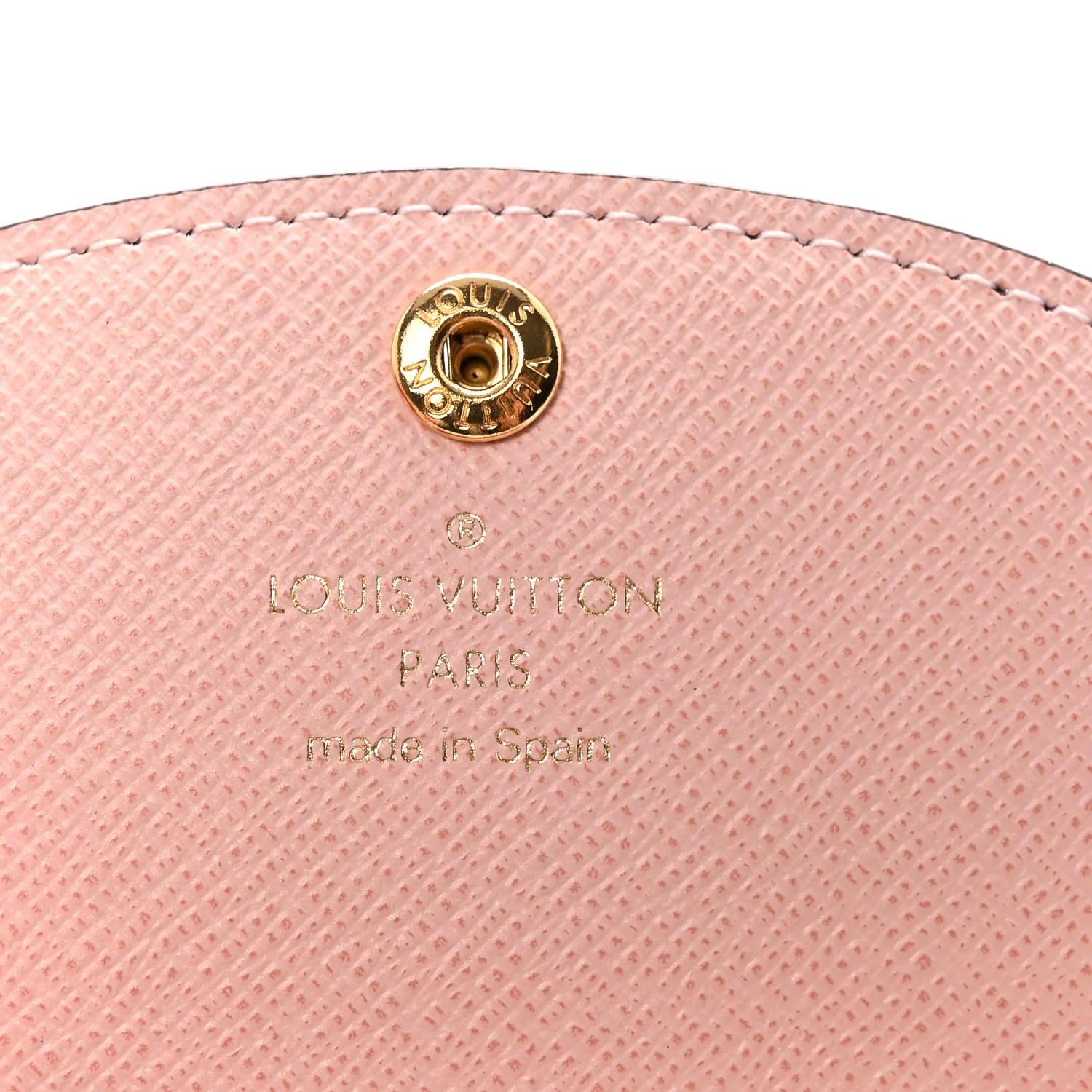 Monogram Rosalie Coin Purse Rose Ballerine - Image 6