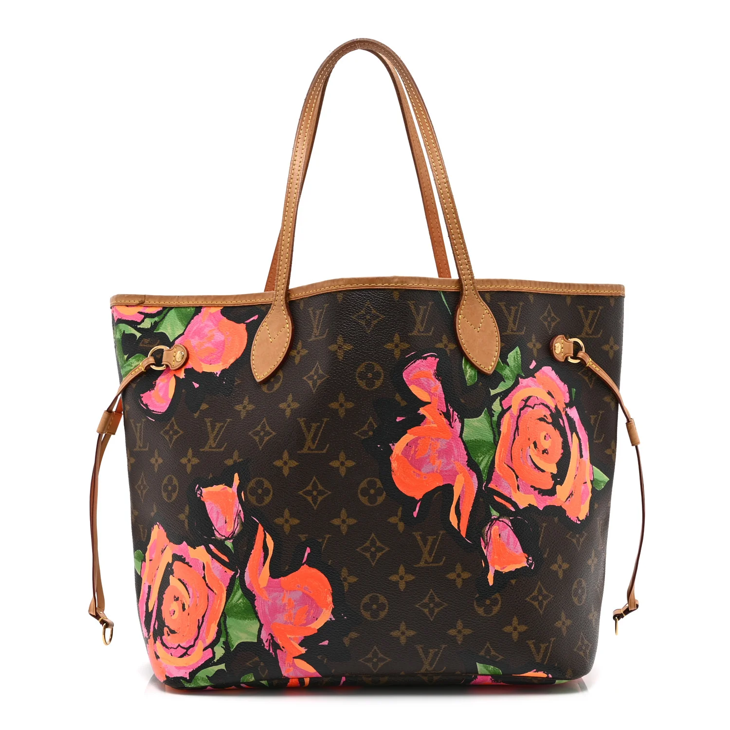 Monogram Roses Neverfull MM