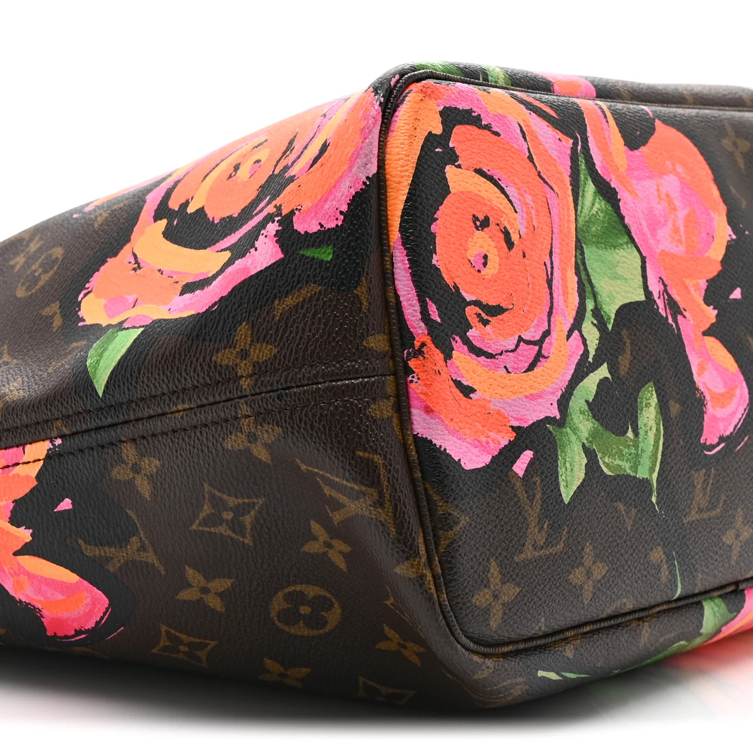 Monogram Roses Neverfull MM - Image 9