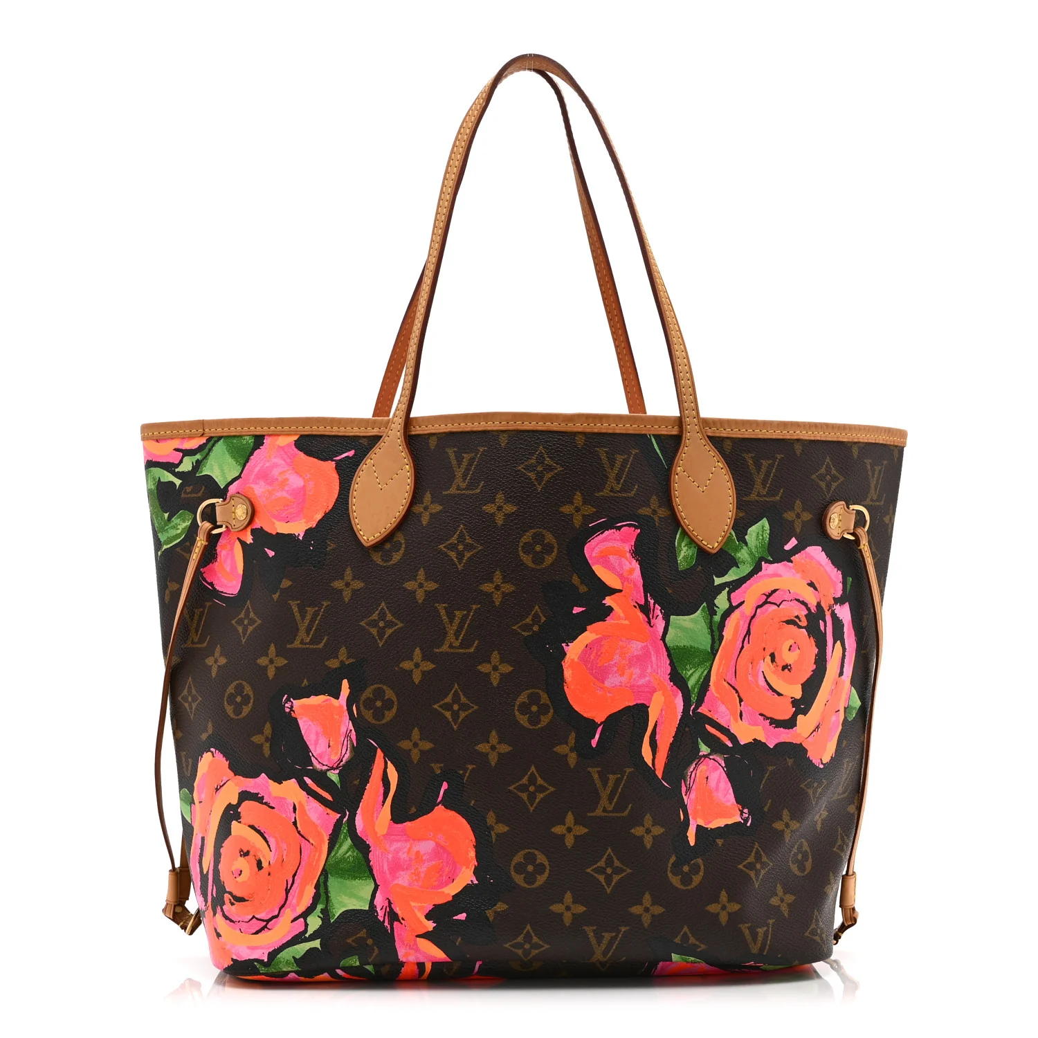 Monogram Roses Neverfull MM