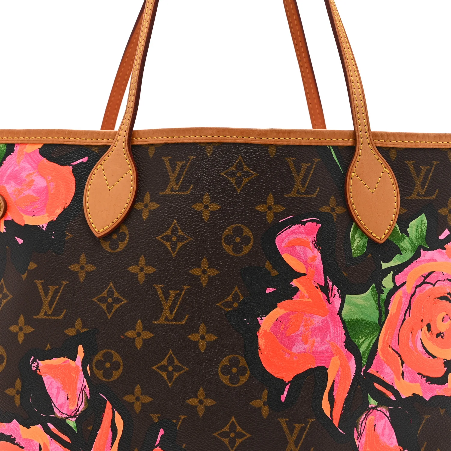 Monogram Roses Neverfull MM - Image 8