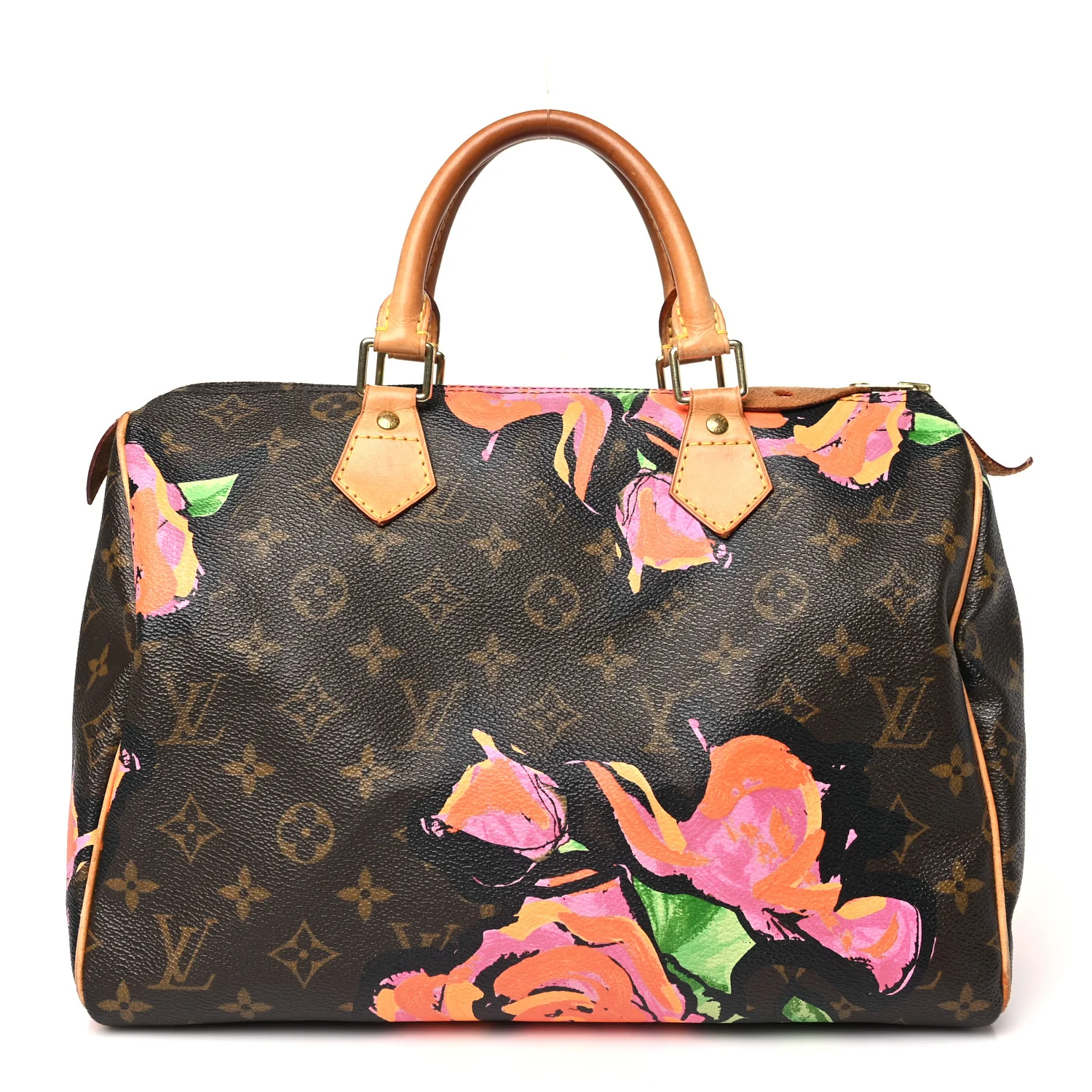 Monogram Roses Speedy 30