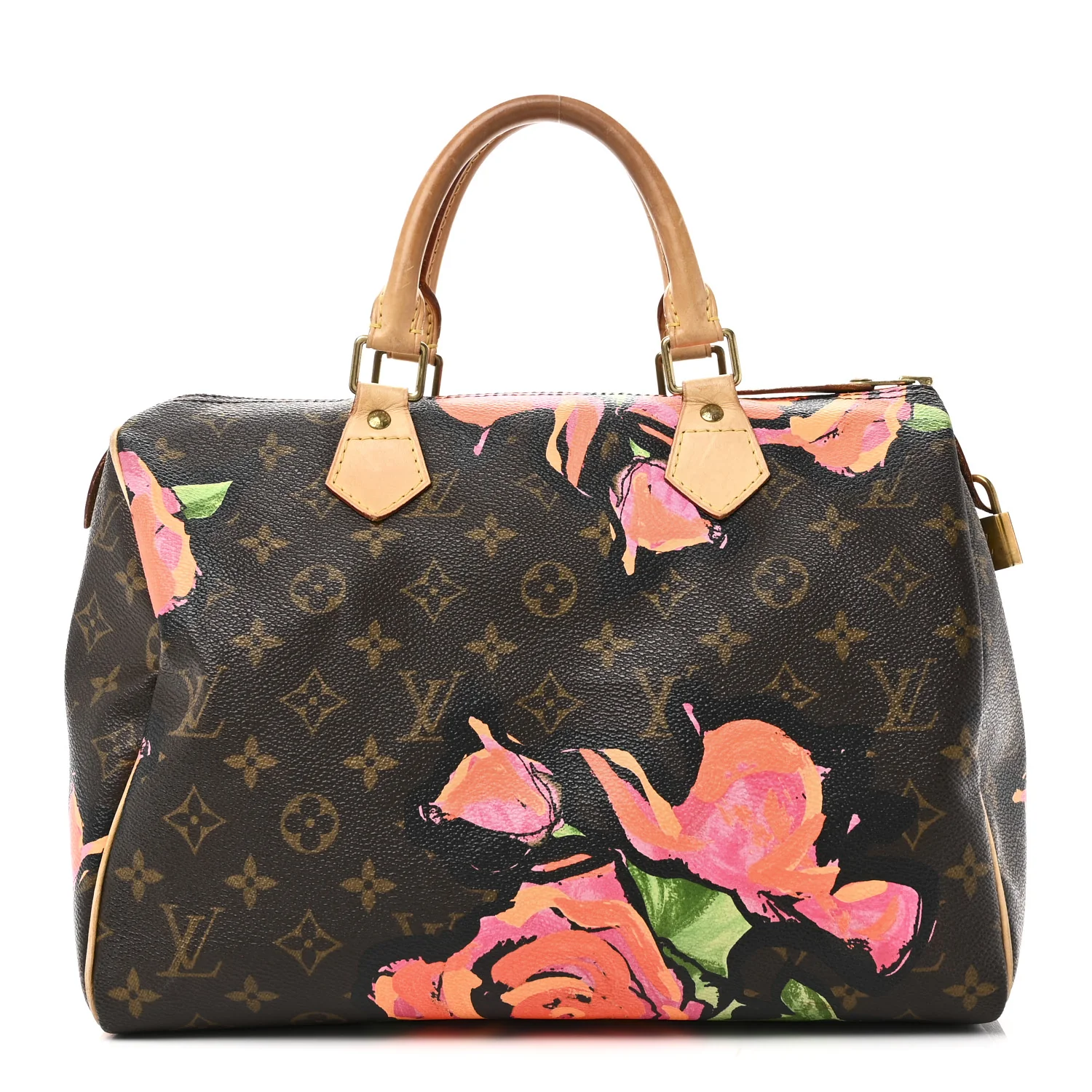 Monogram Roses Speedy 30