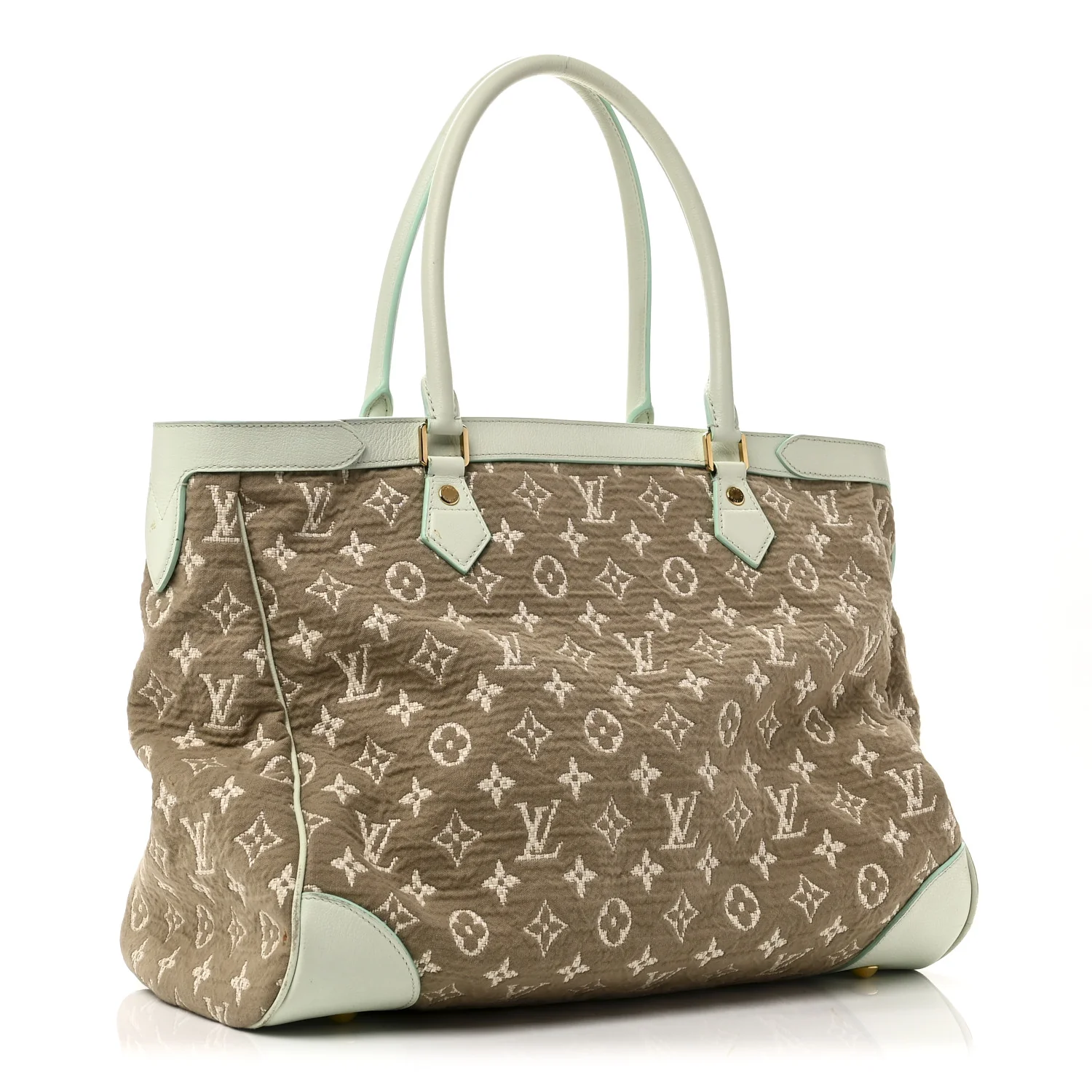 Monogram Sabbia Cabas GM Light Blue - Image 3