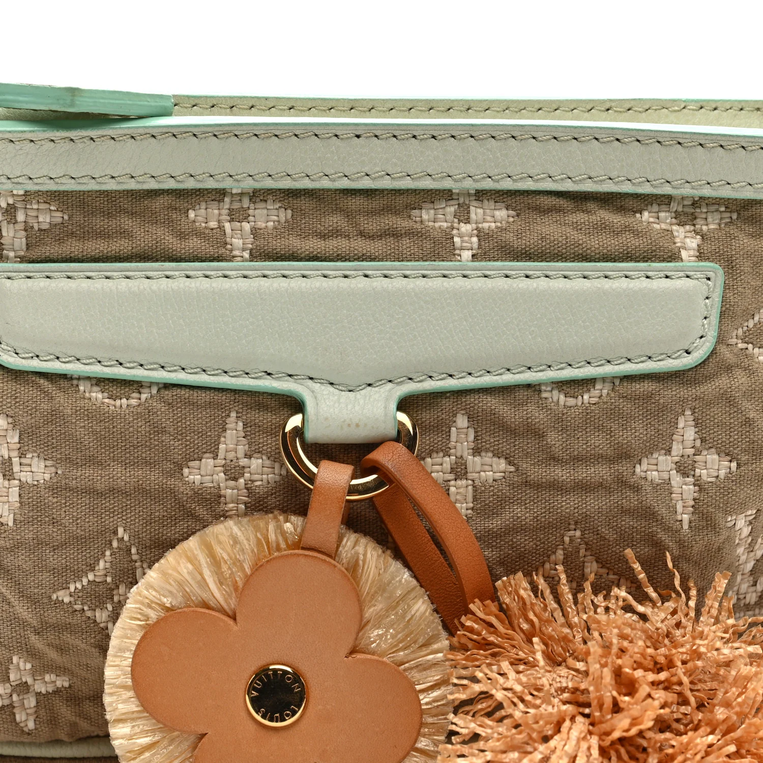 Monogram Sabbia Pochette Accessories Vert - Image 7