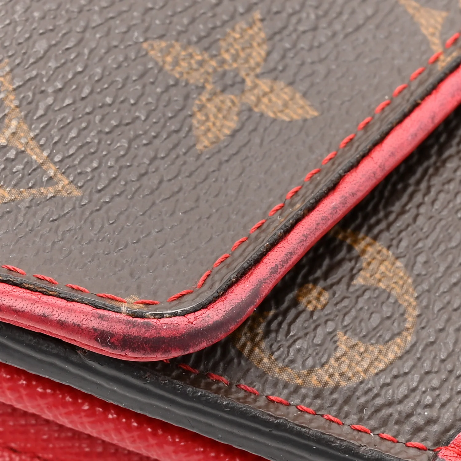 Monogram Sarah Retiro Wallet Cherry - Image 10