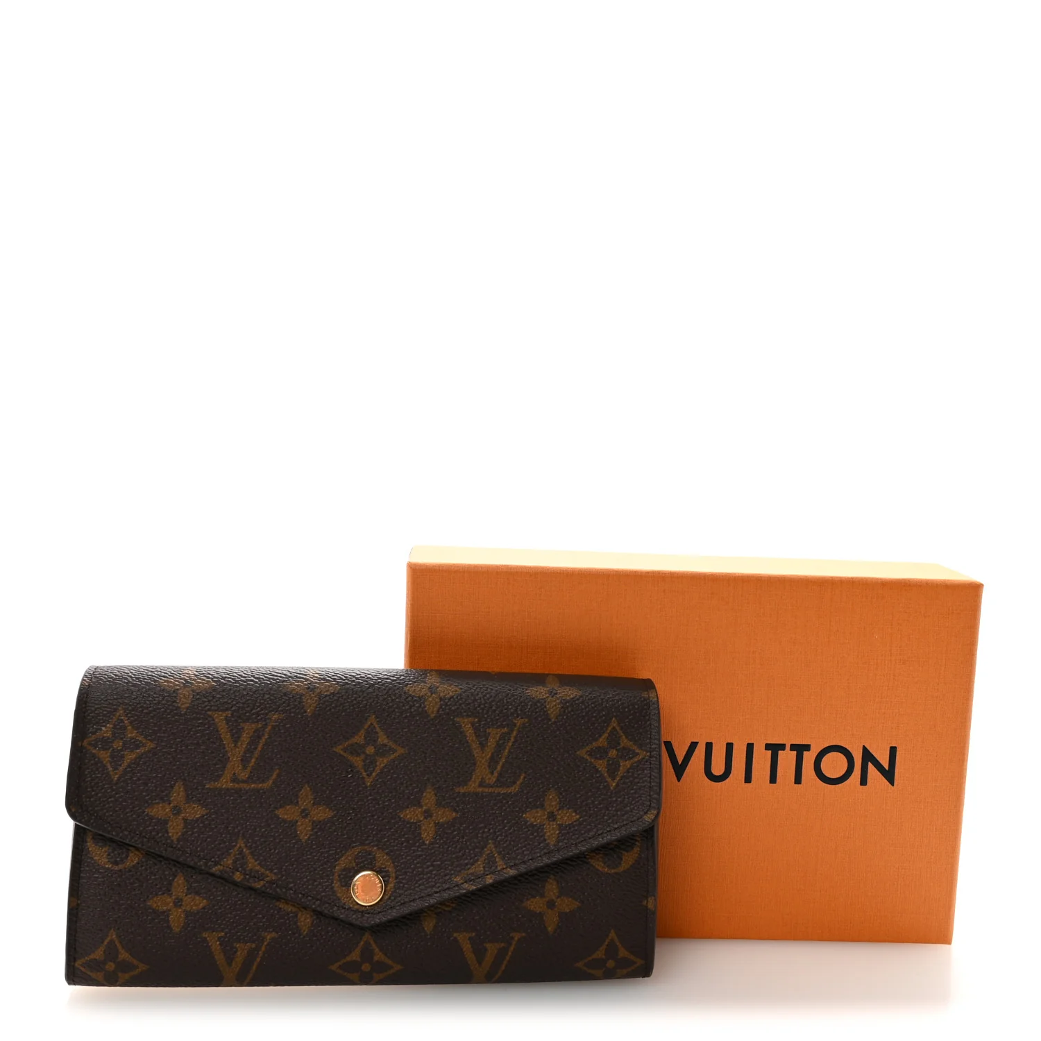 Monogram Sarah Wallet NM Coquelicot - Image 7