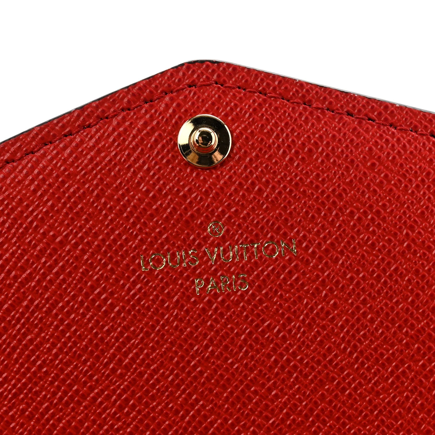 Monogram Sarah Wallet NM Coquelicot - Image 7