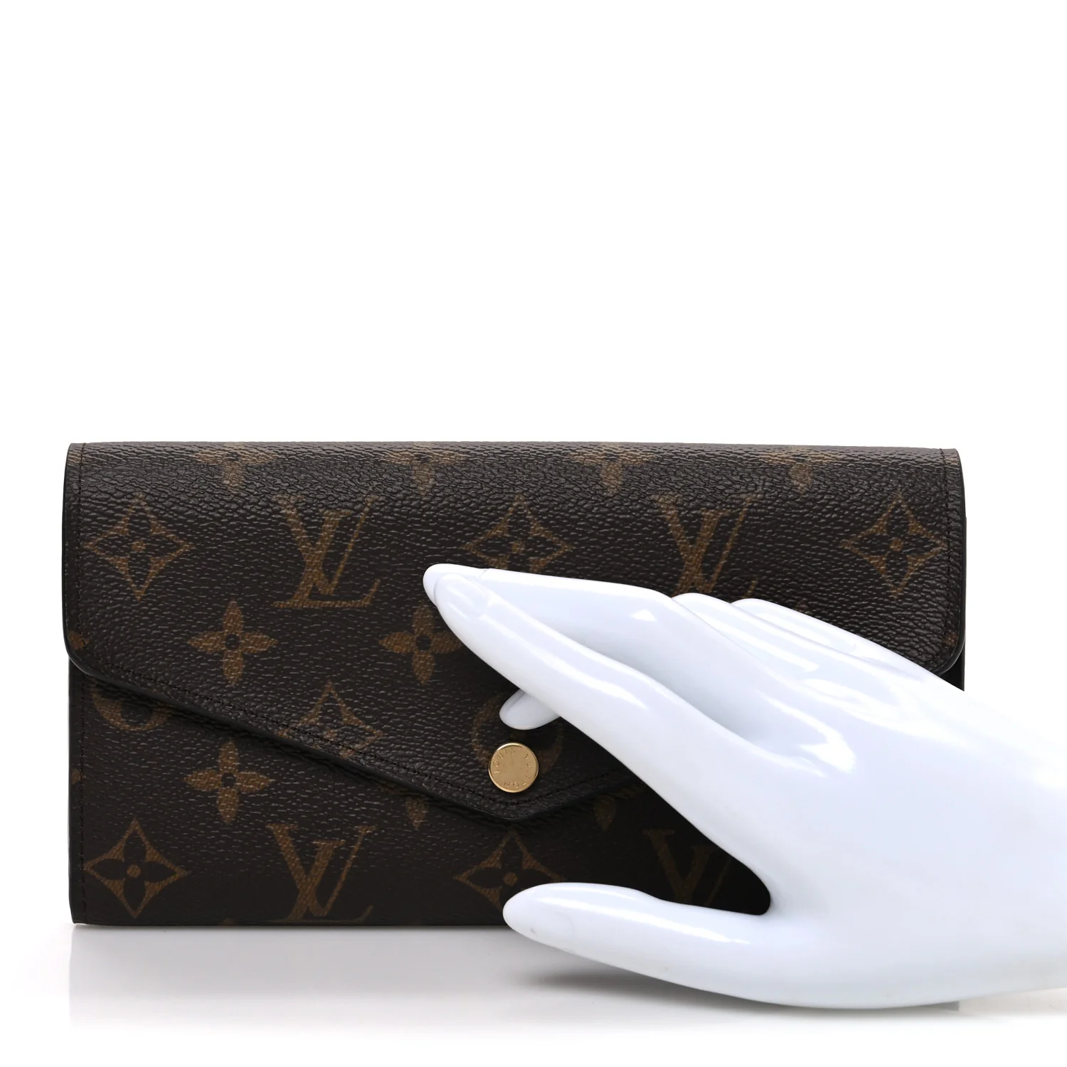 Monogram Sarah Wallet NM Fuchsia - Image 2