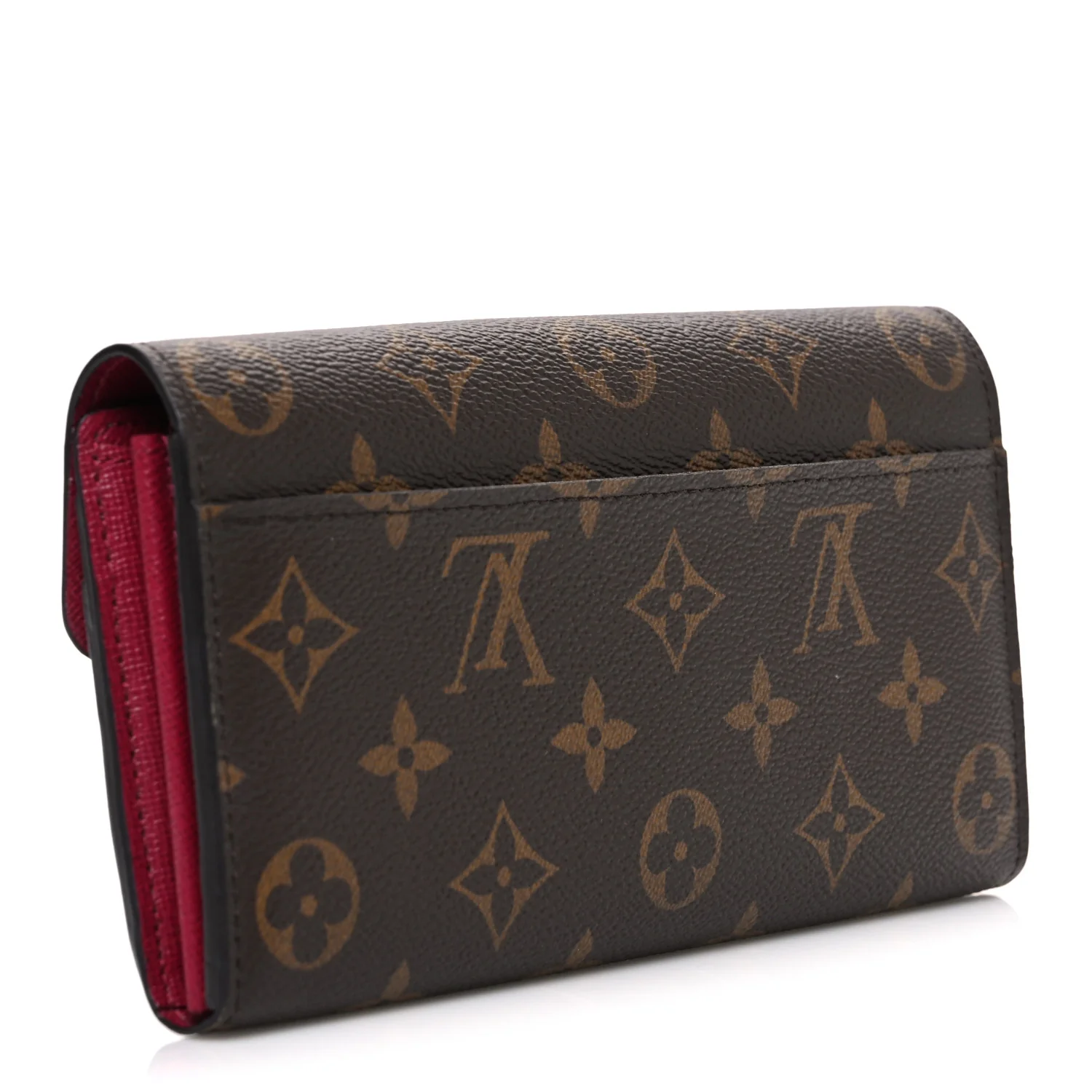 Monogram Sarah Wallet NM Fuchsia - Image 3