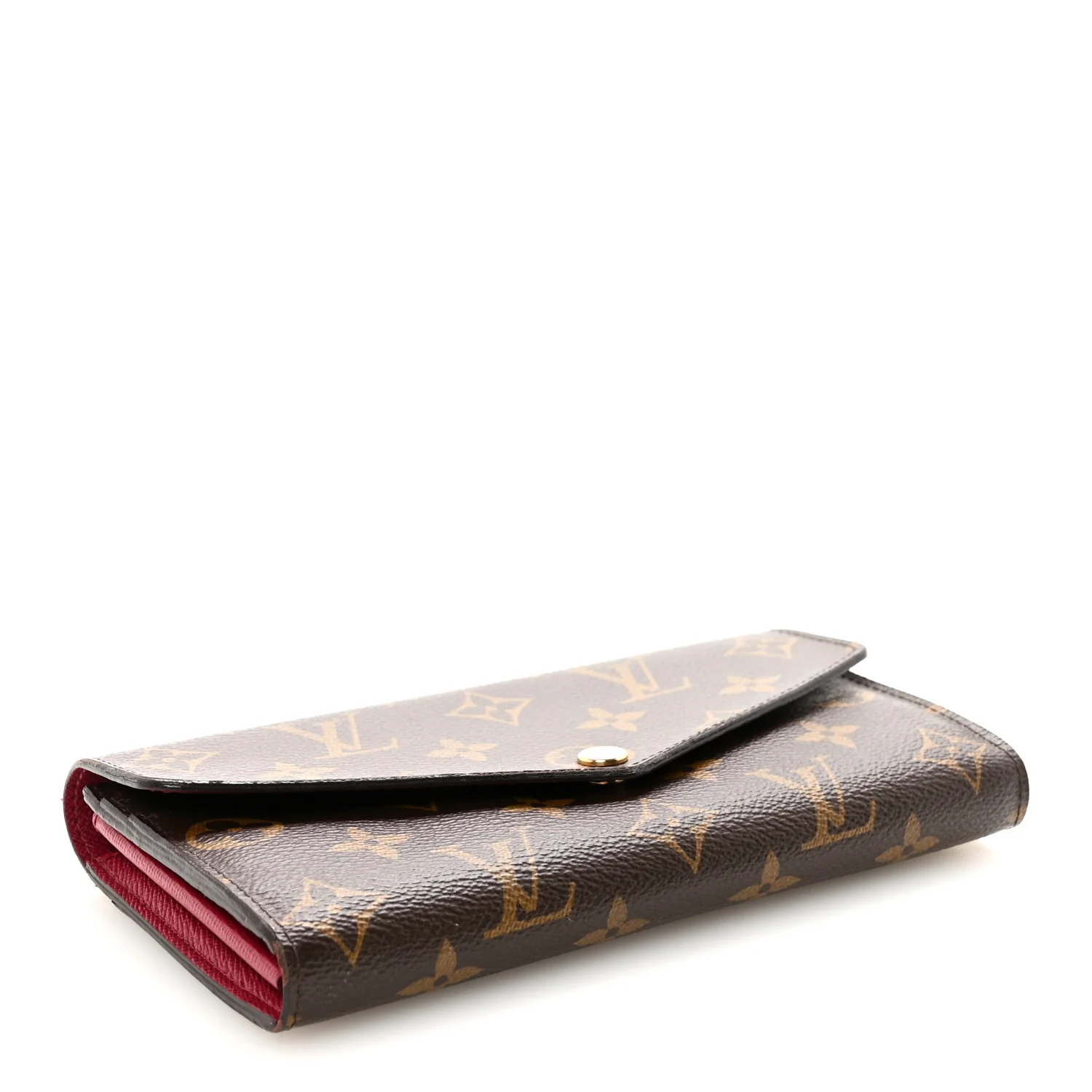 Monogram Sarah Wallet NM Fuchsia - Image 4