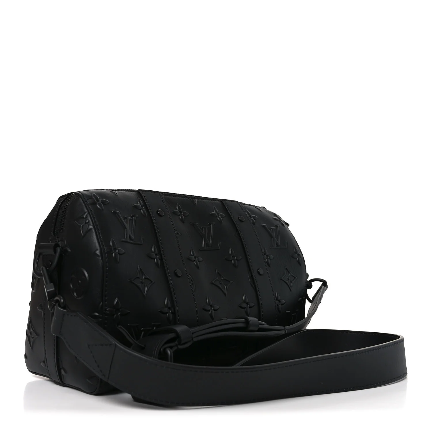 Monogram Seal City Keepall Black - Image 2