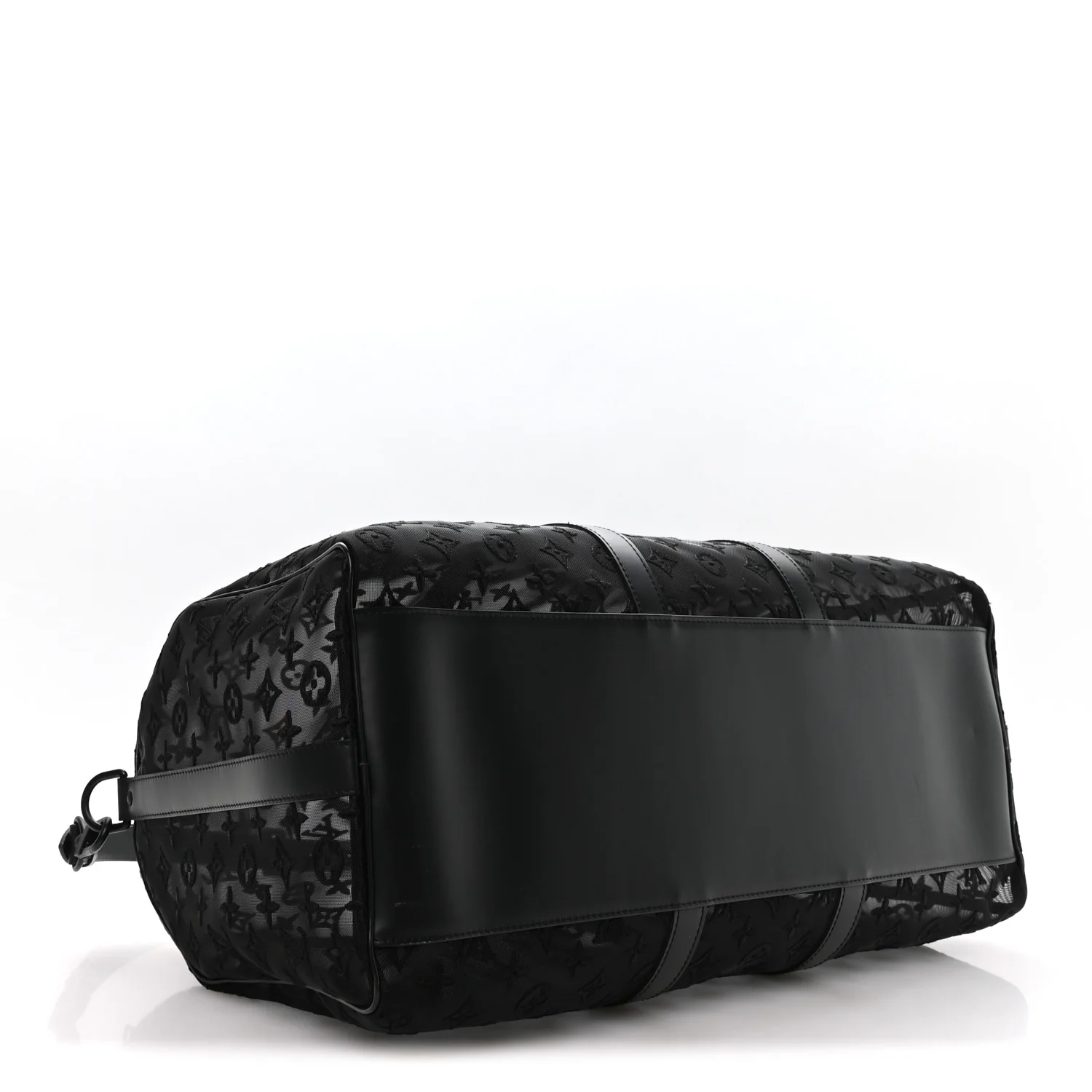 Monogram See Through Keepall Bandouliere 50 Black - Image 3