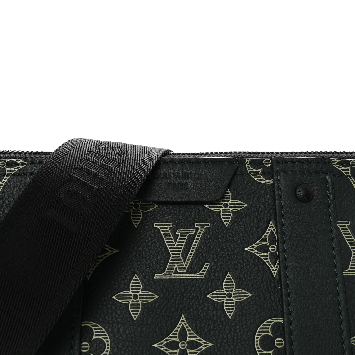Monogram Shadow City Keepall Forest Green - Image 7