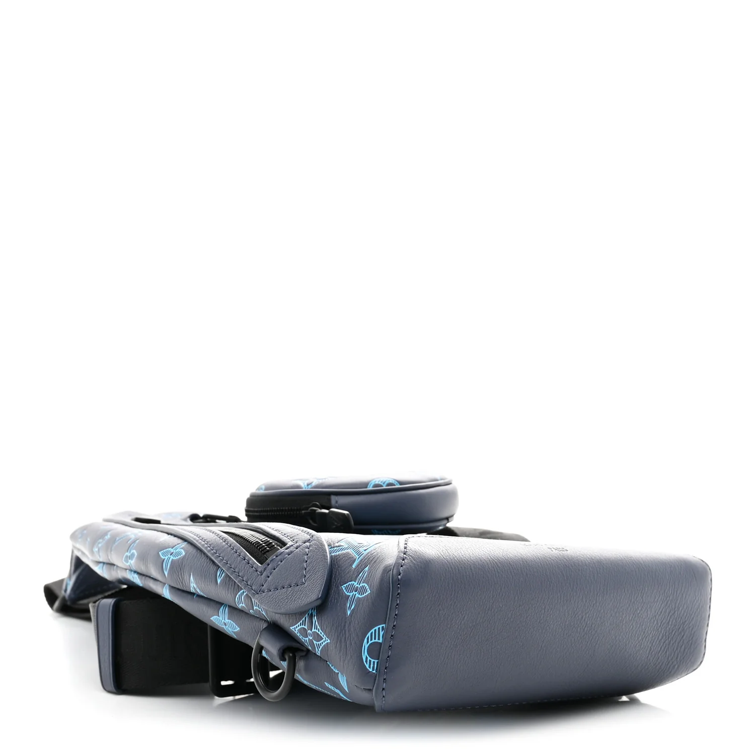 Monogram Shadow Duo Slingbag Navy River Blue - Image 4